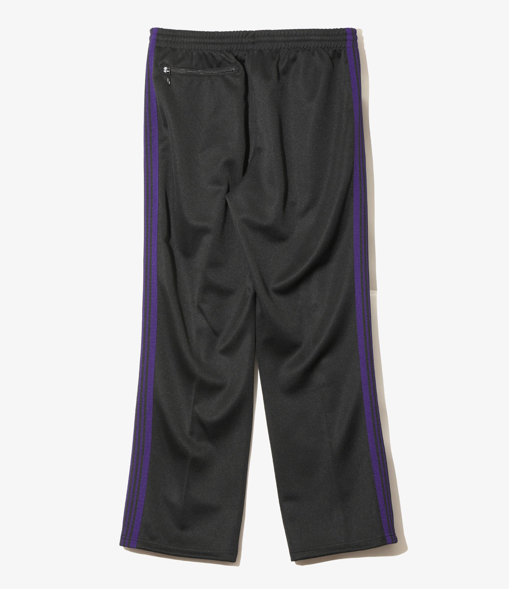 Women's Track Pant - Black - Poly Smooth