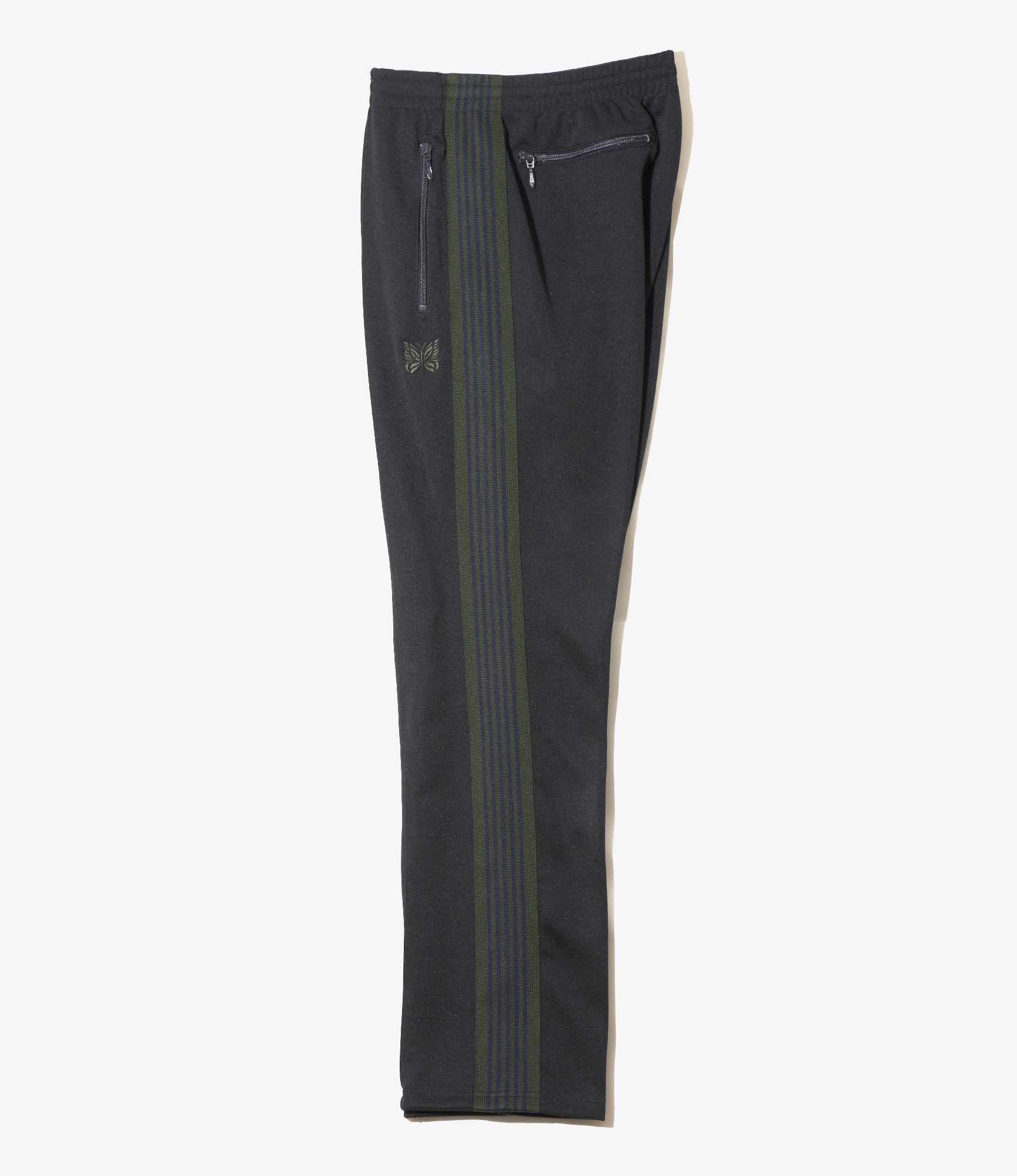 Narrow Track Pant - Navy - Poly Smooth