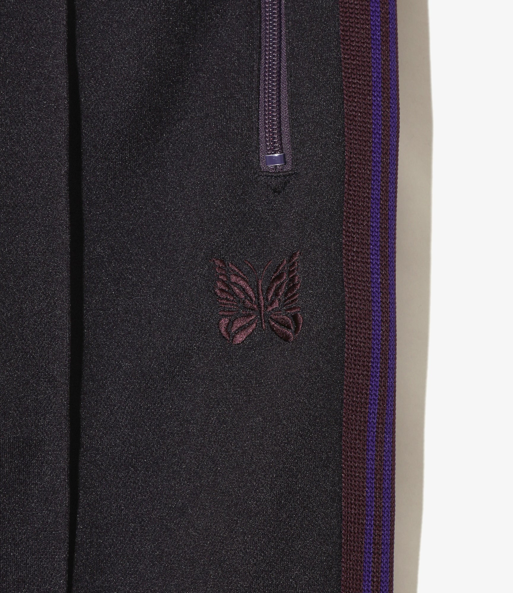Narrow Track Pant - Purple - Poly Smooth