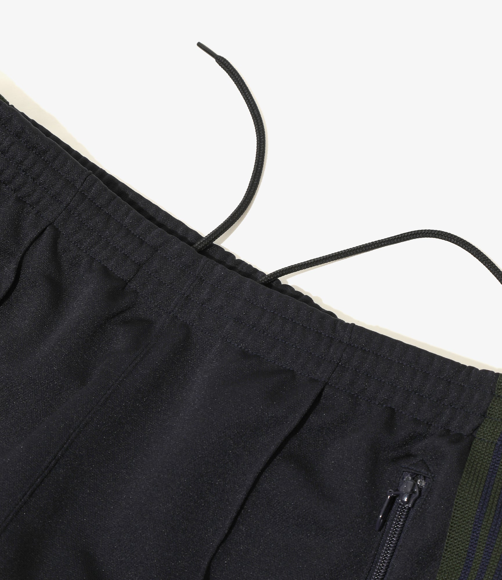 Boot-Cut Track Pant - Navy - Poly Smooth