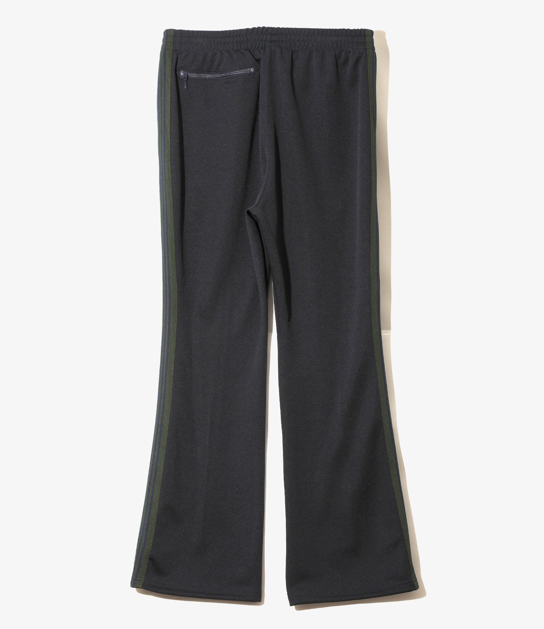 Boot-Cut Track Pant - Navy - Poly Smooth