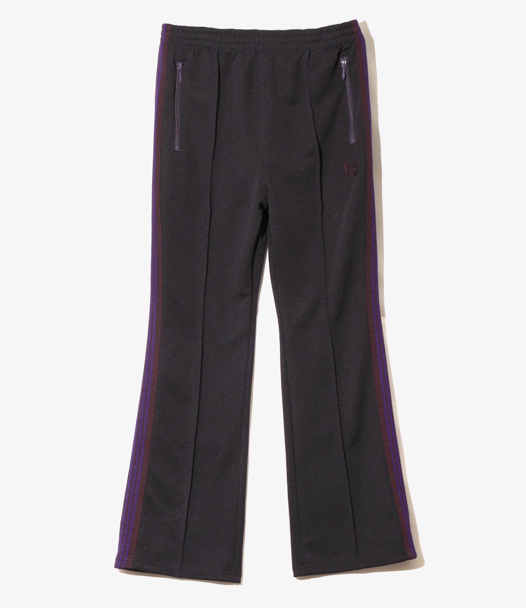 Boot-Cut Track Pant - Purple - Poly Smooth