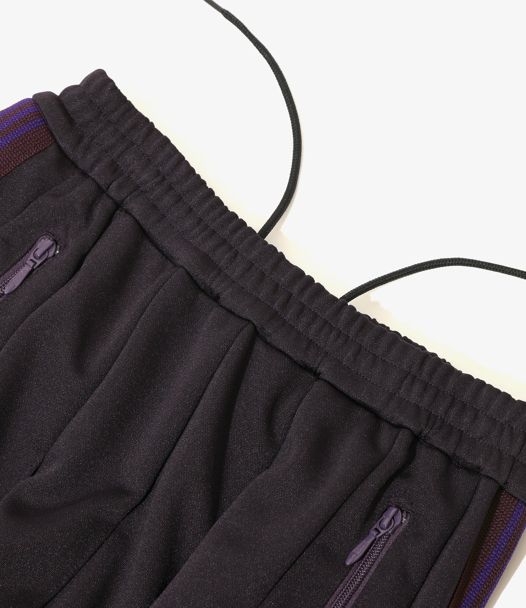 Women's Pleated Track Skirt - Purple - Poly Smooth