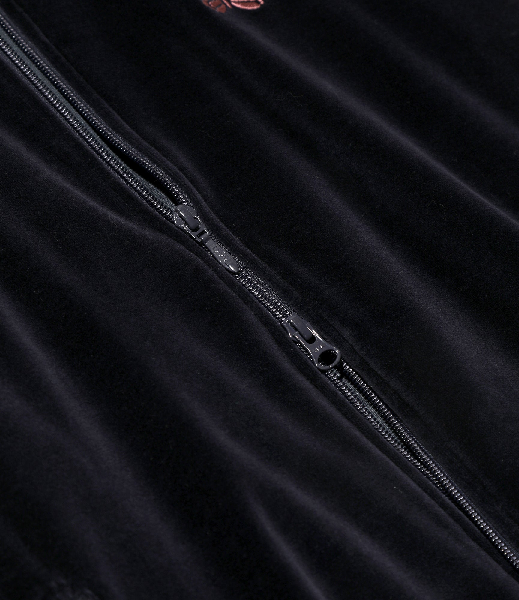 Needles Rib Collar Track Jacket - C/PE Velour - Navy