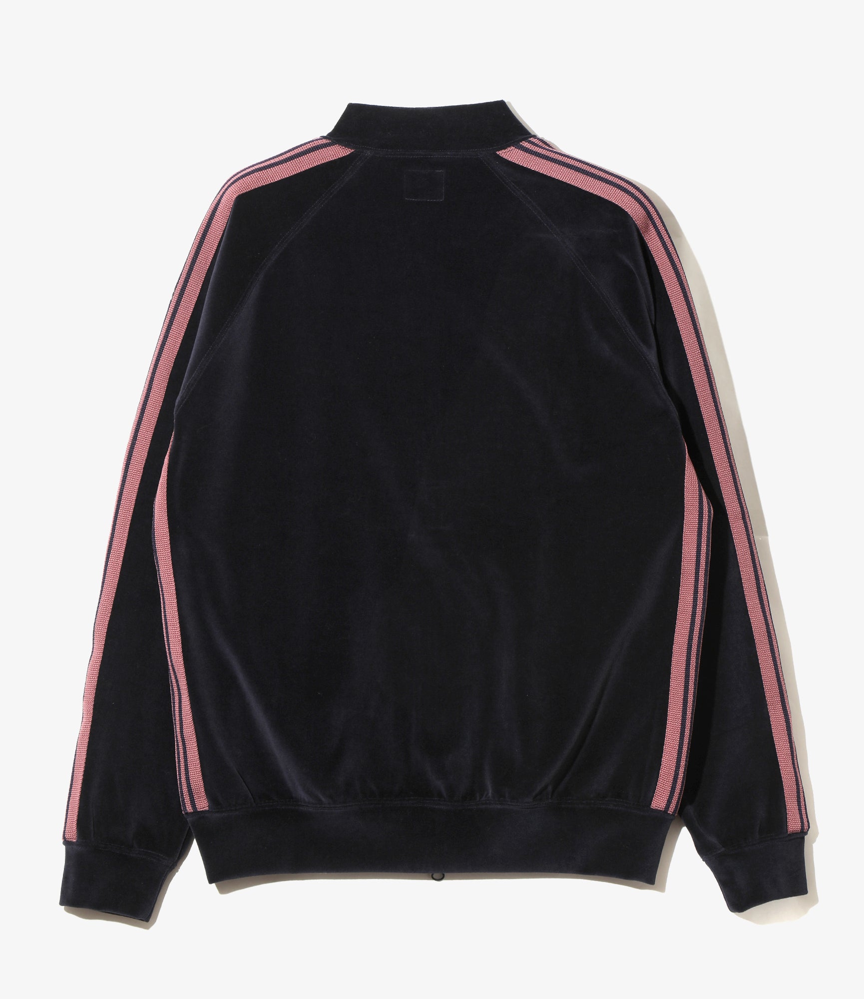 Needles Rib Collar Track Jacket - C/PE Velour - Navy