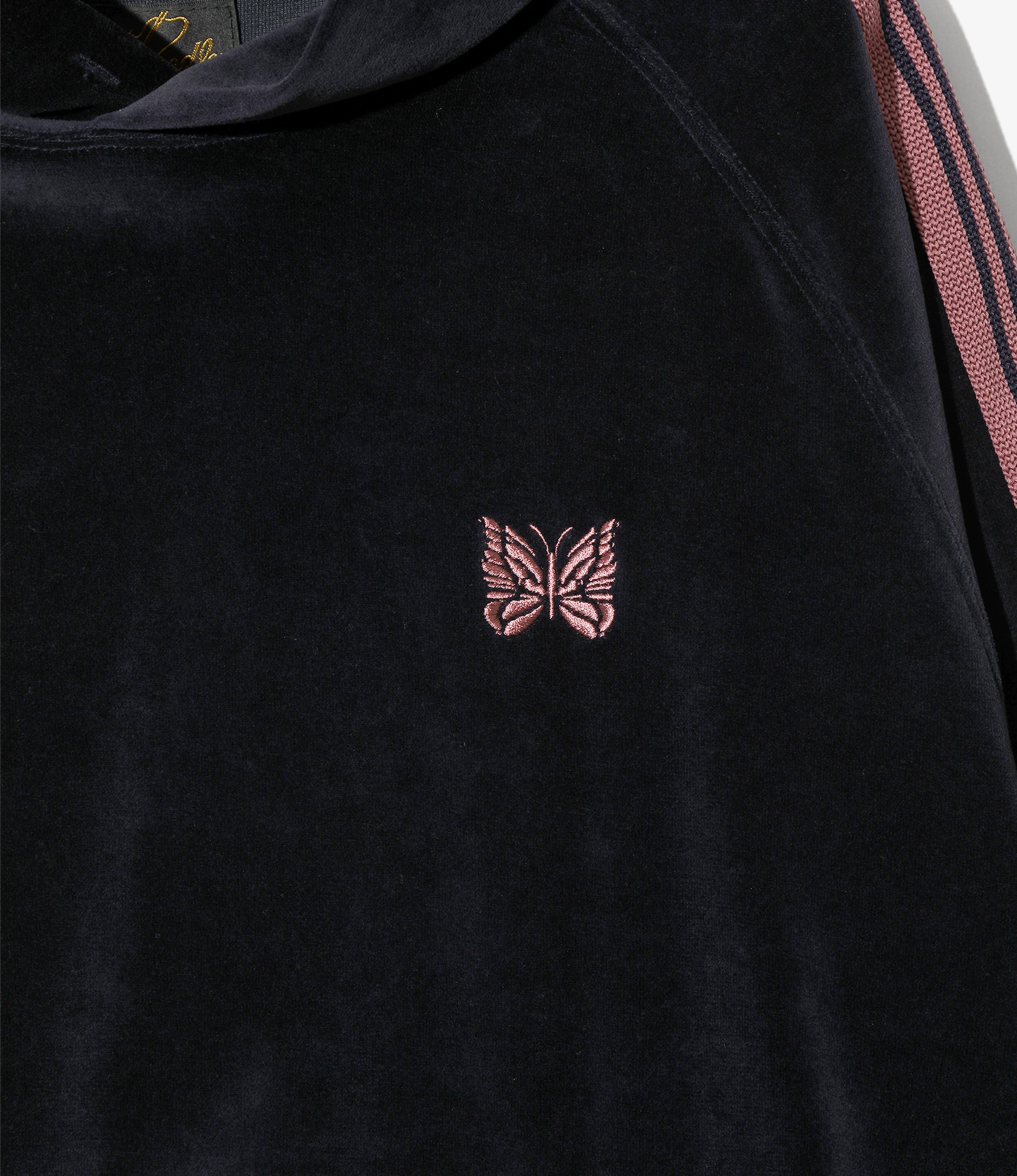 Track Hoody - Navy - C/PE Velour