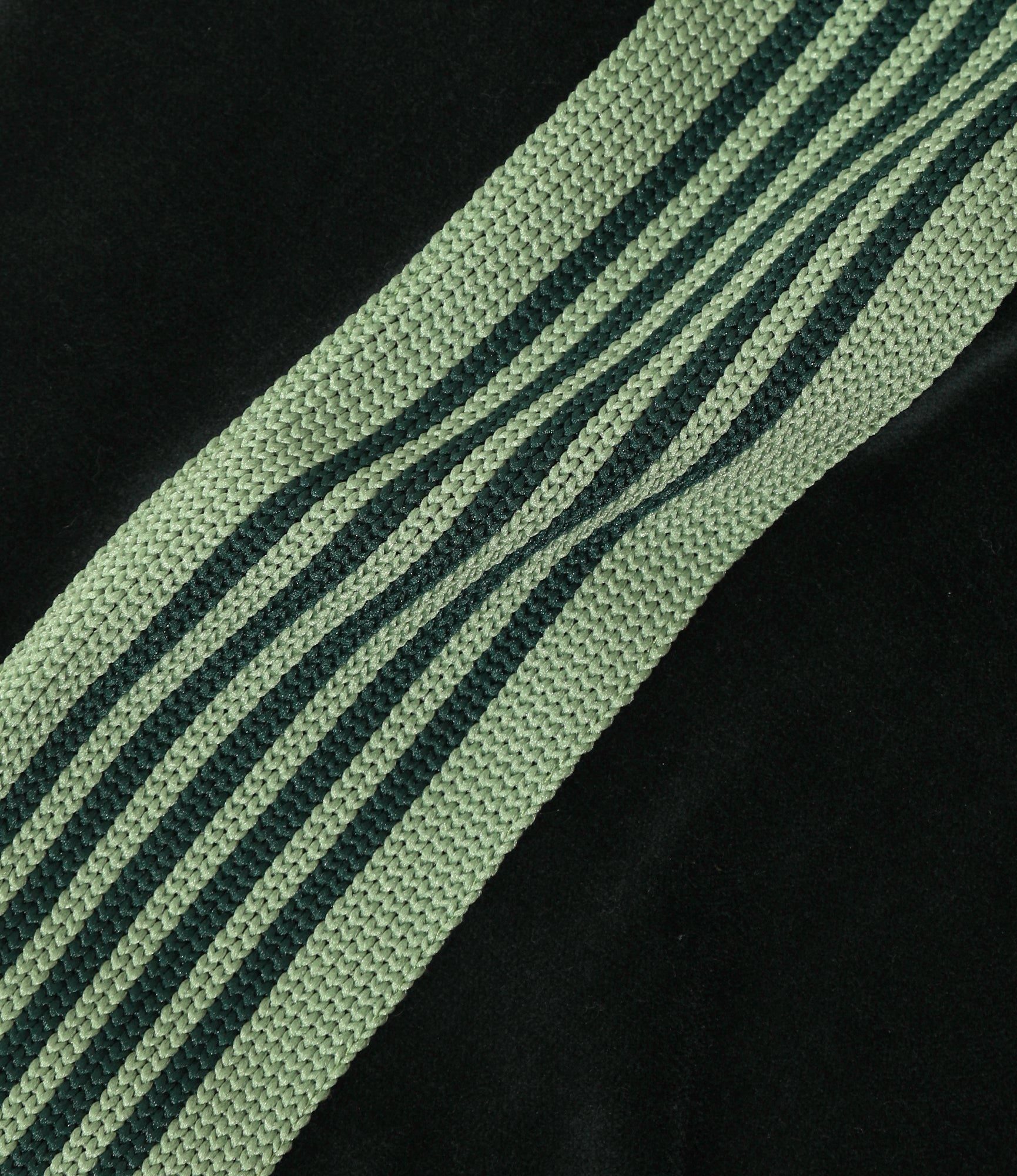 Narrow Track Pant - Green - C/PE Velour