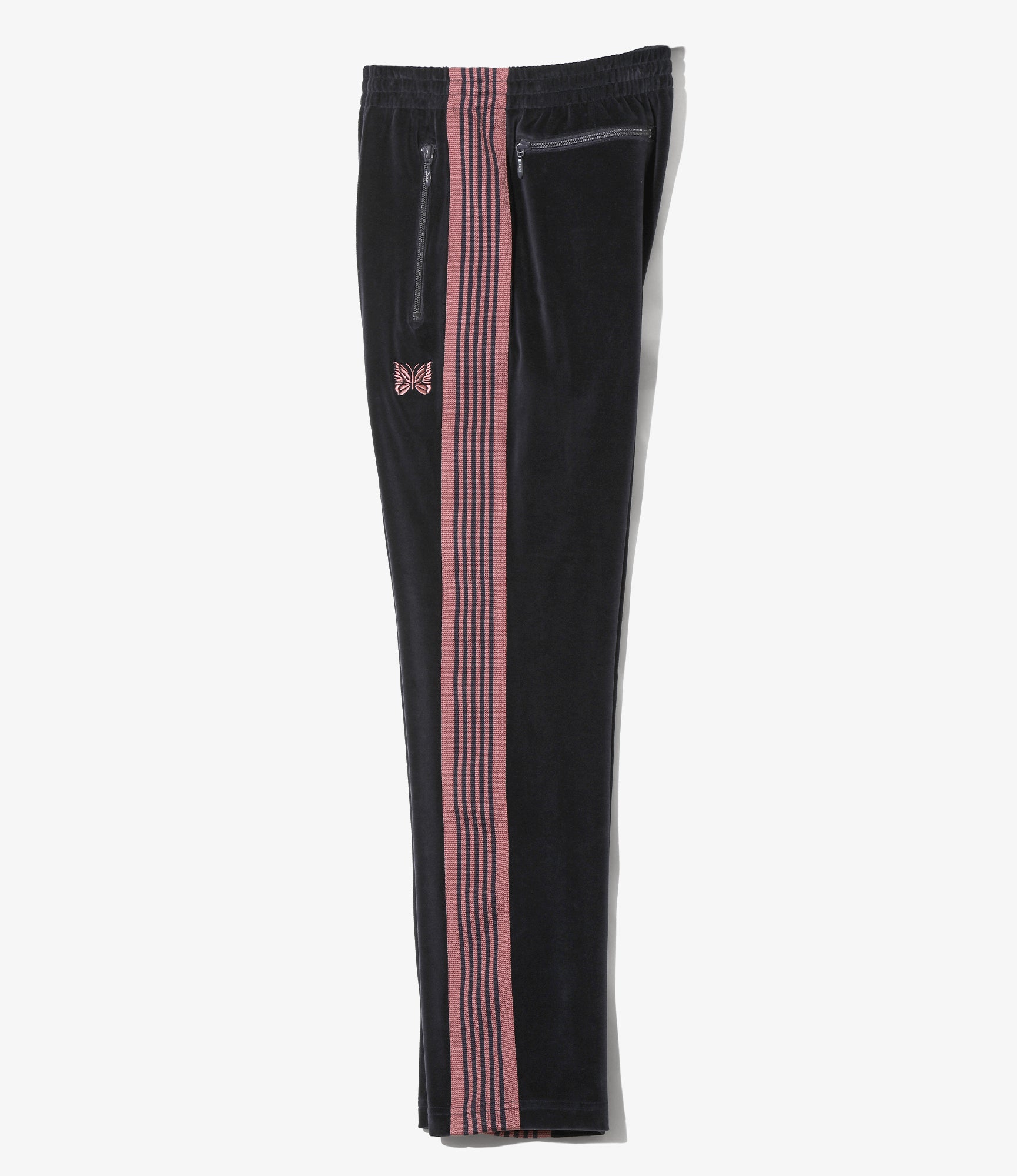 Narrow Track Pant - Navy - C/PE Velour