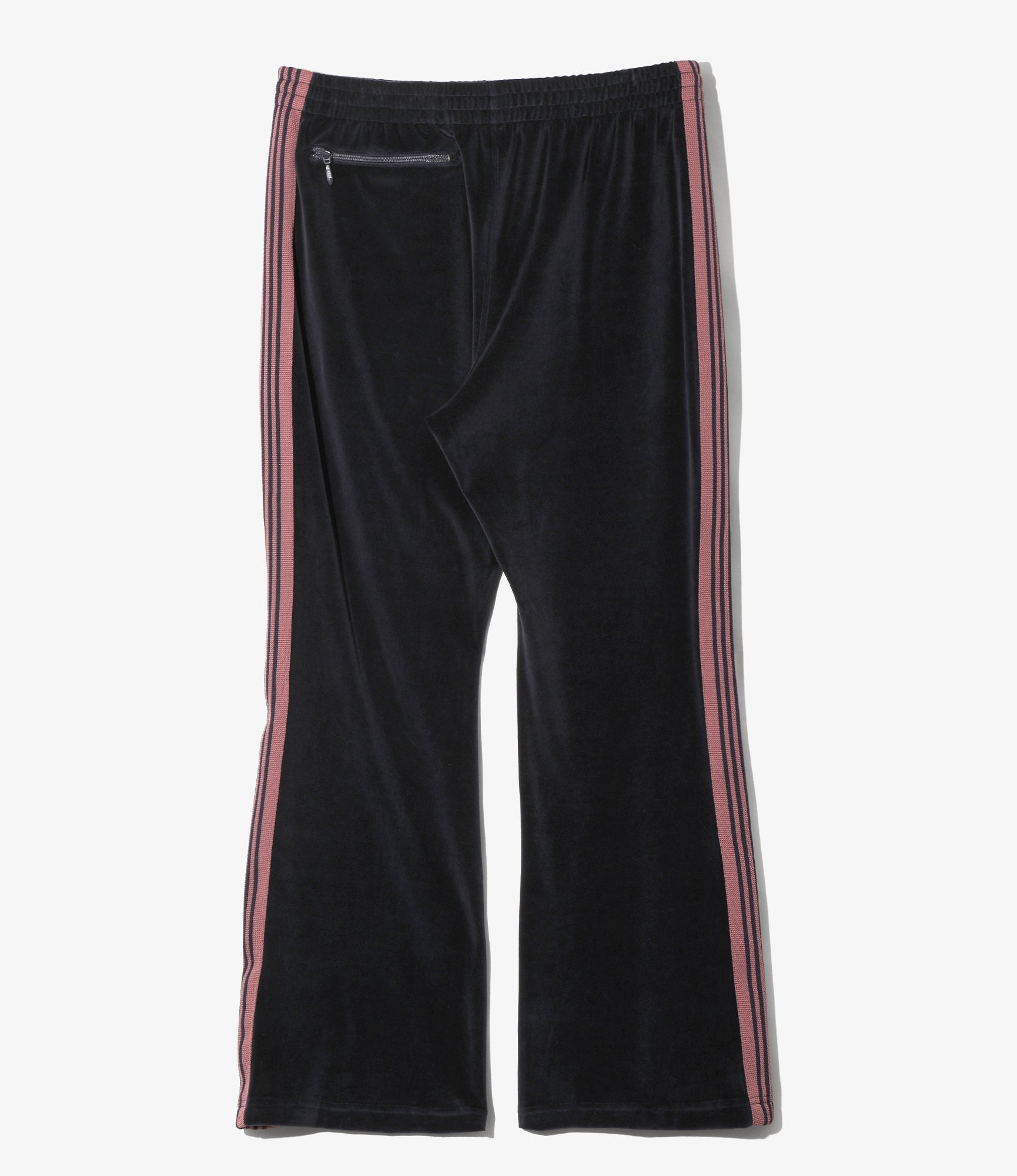 Boot-Cut Track Pant - Navy - C/PE Velour