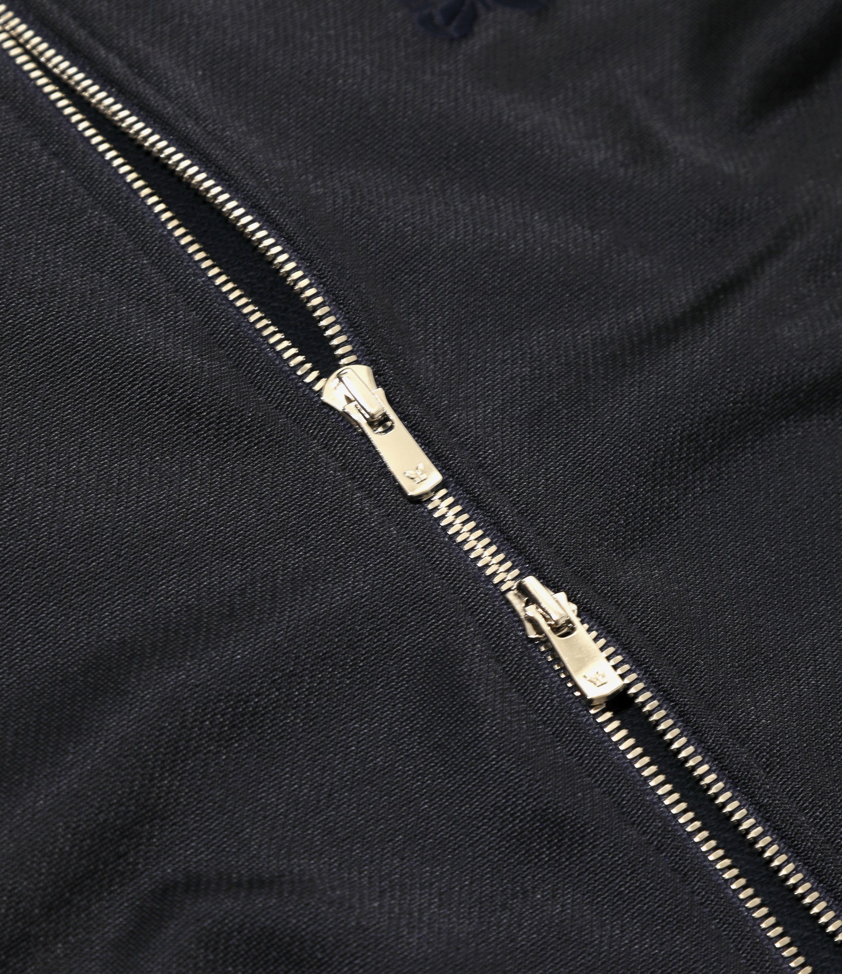 Women's Dolman Sleeve Track Jacket - Navy - Bright Jersey