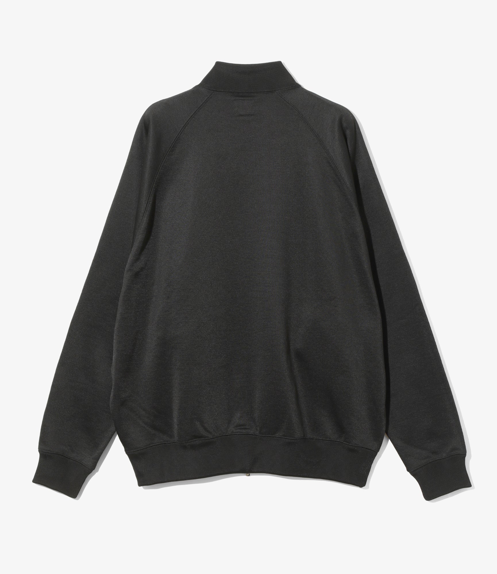 Women's Dolman Sleeve Track Jacket - Black - Bright Jersey