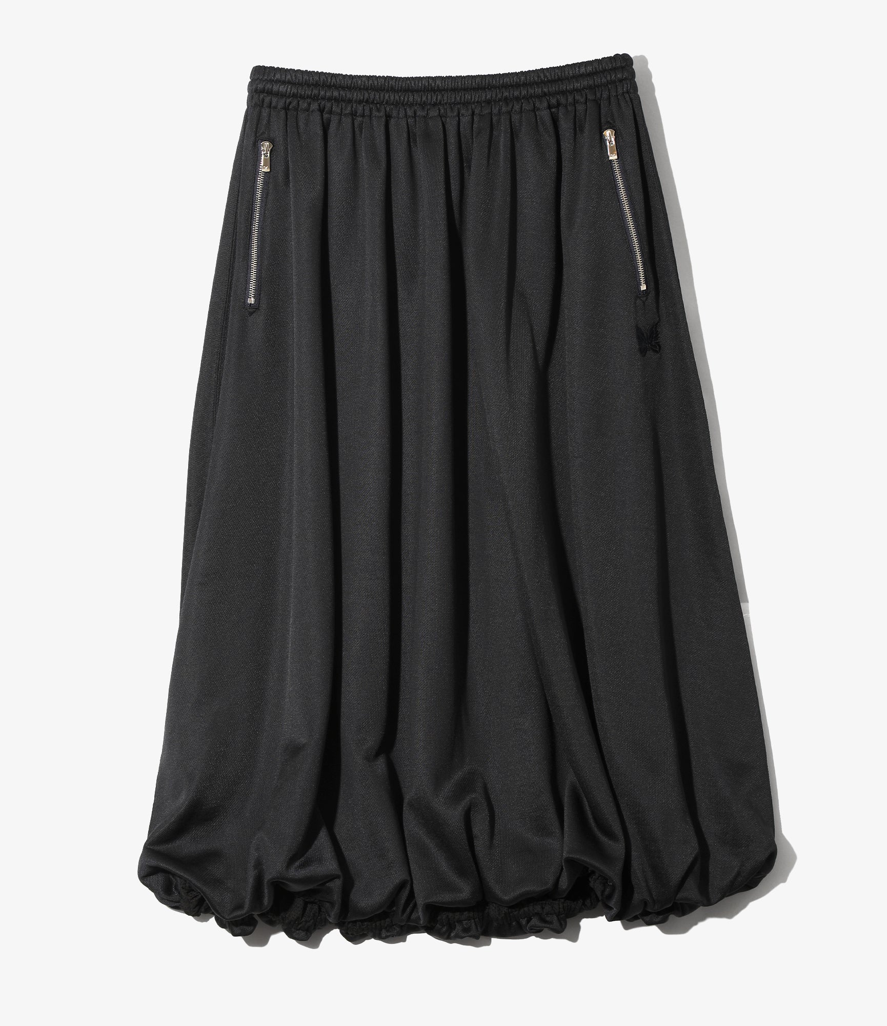 Women's Balloon Track Skirt - Navy - Bright Jersey