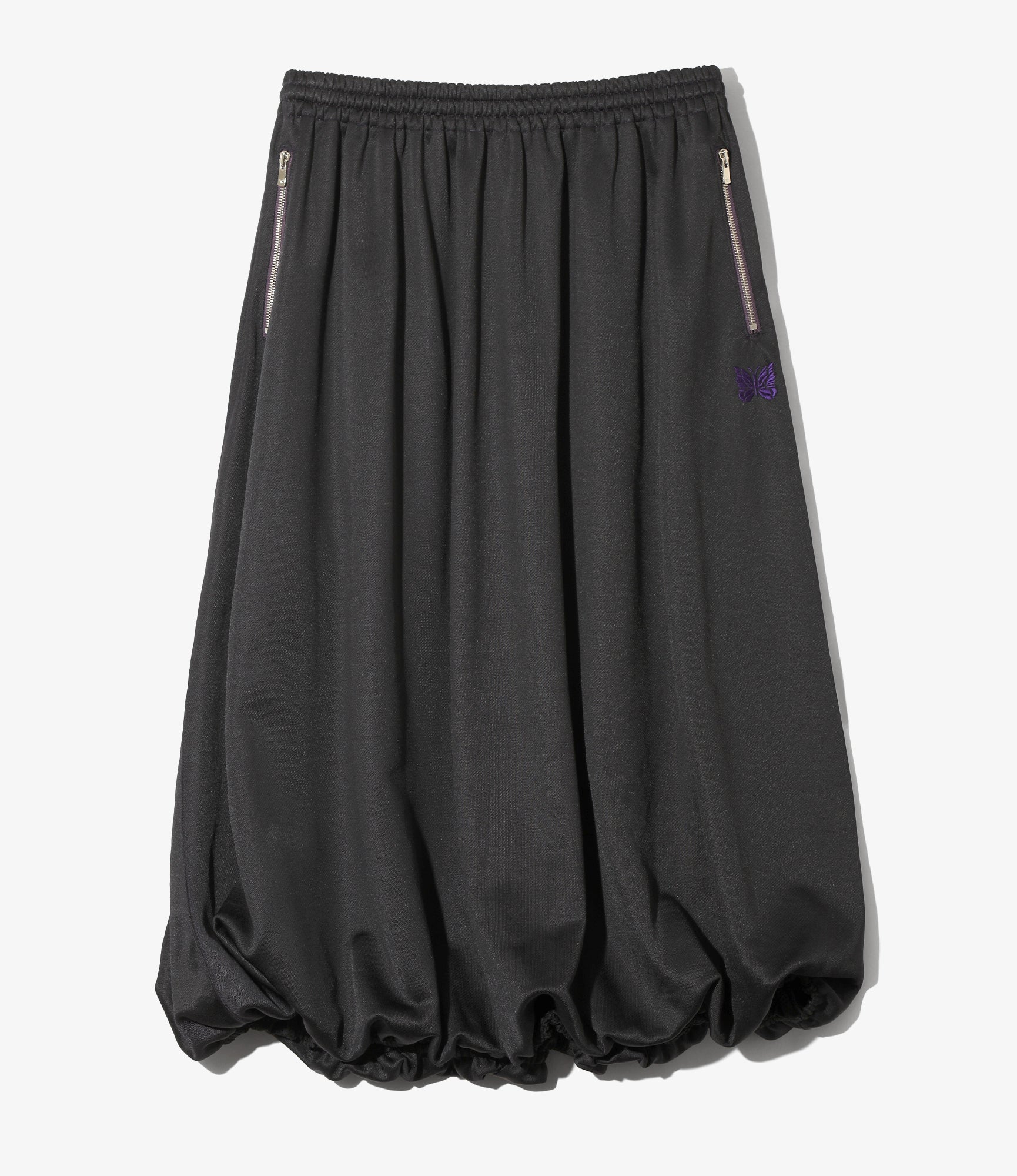 Women's Balloon Track Skirt - Purple - Bright Jersey