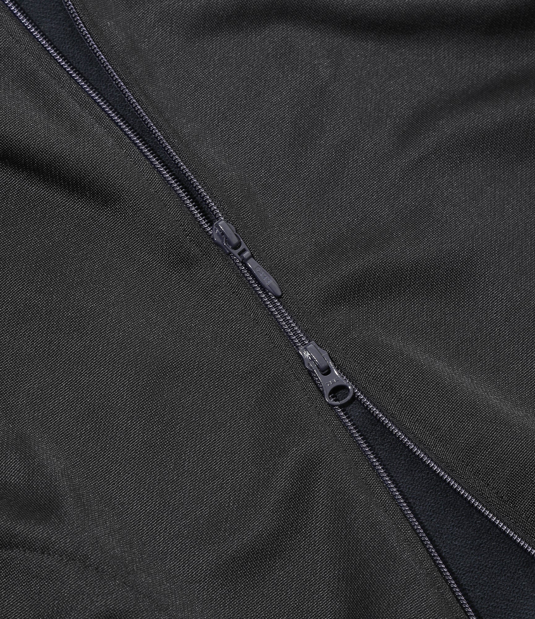 Zipped Hoody - Navy - Bright Jersey
