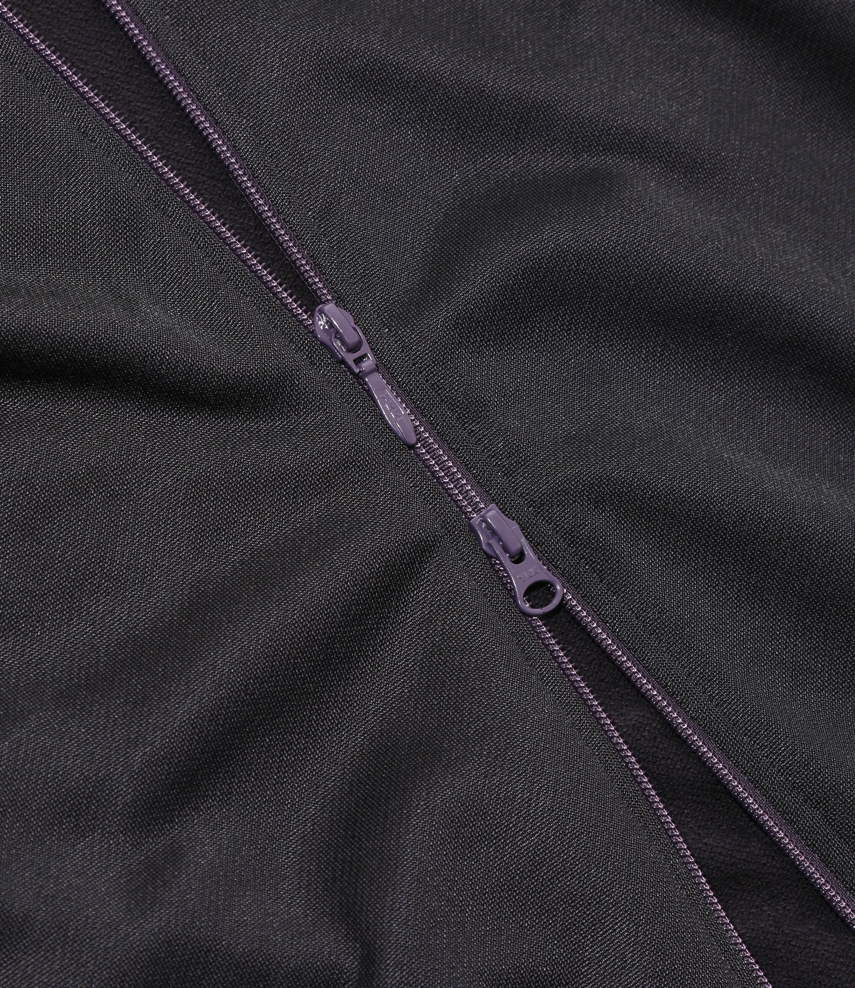 Zipped Hoody - Purple - Bright Jersey