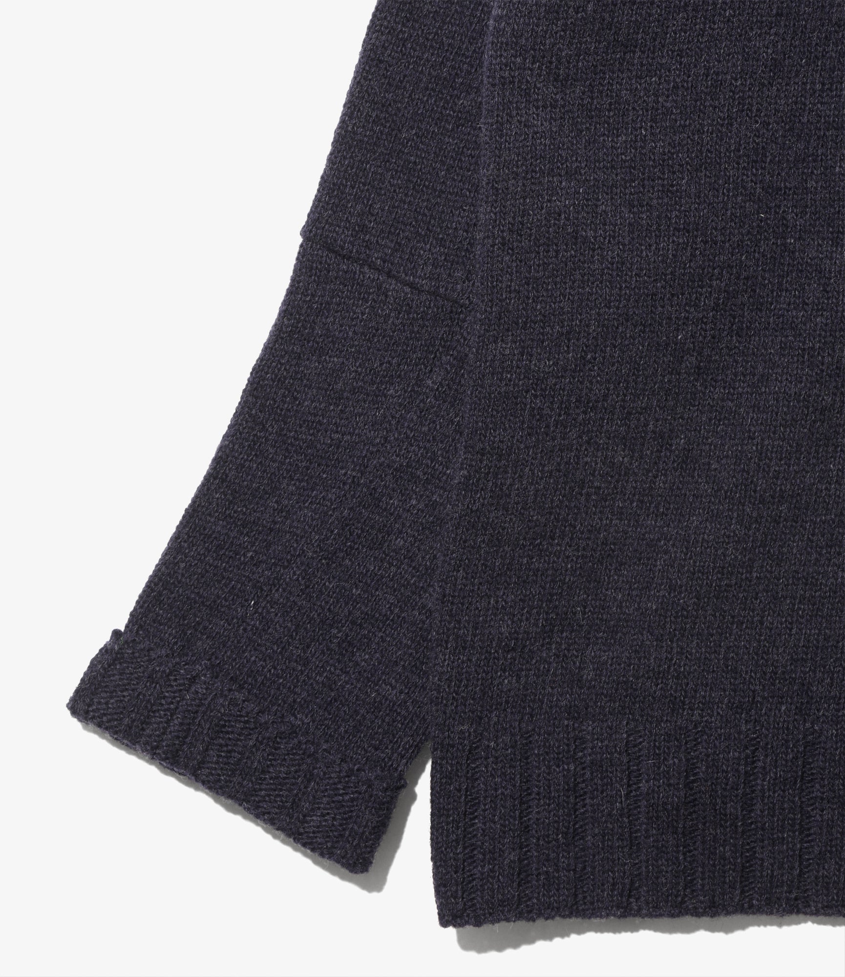 Damaged V Neck Cardigan - Twilight - Shetland Wool