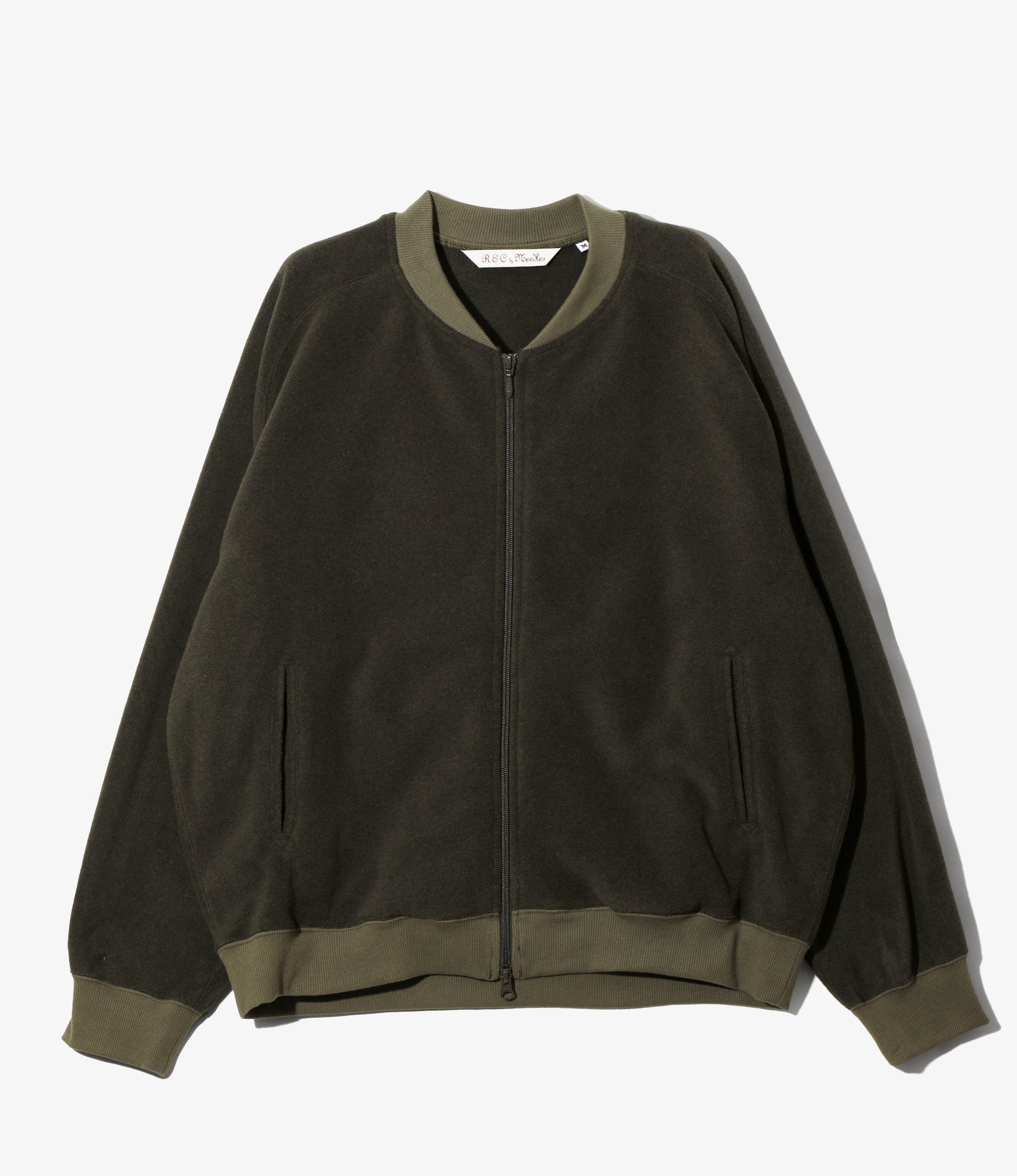 Between Jacket - Olive - Poly Fleece