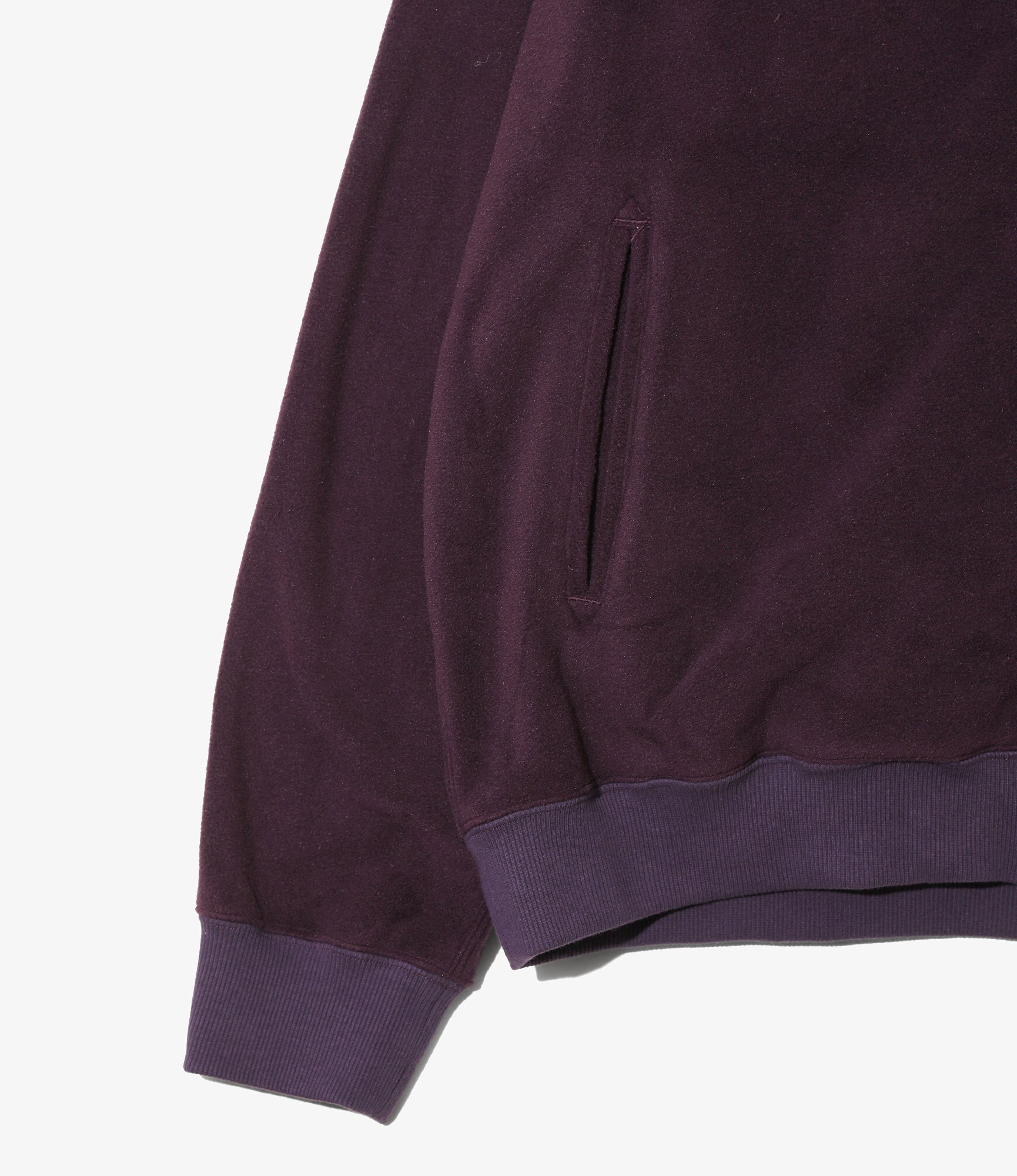 Between Jacket - Purple - Poly Fleece