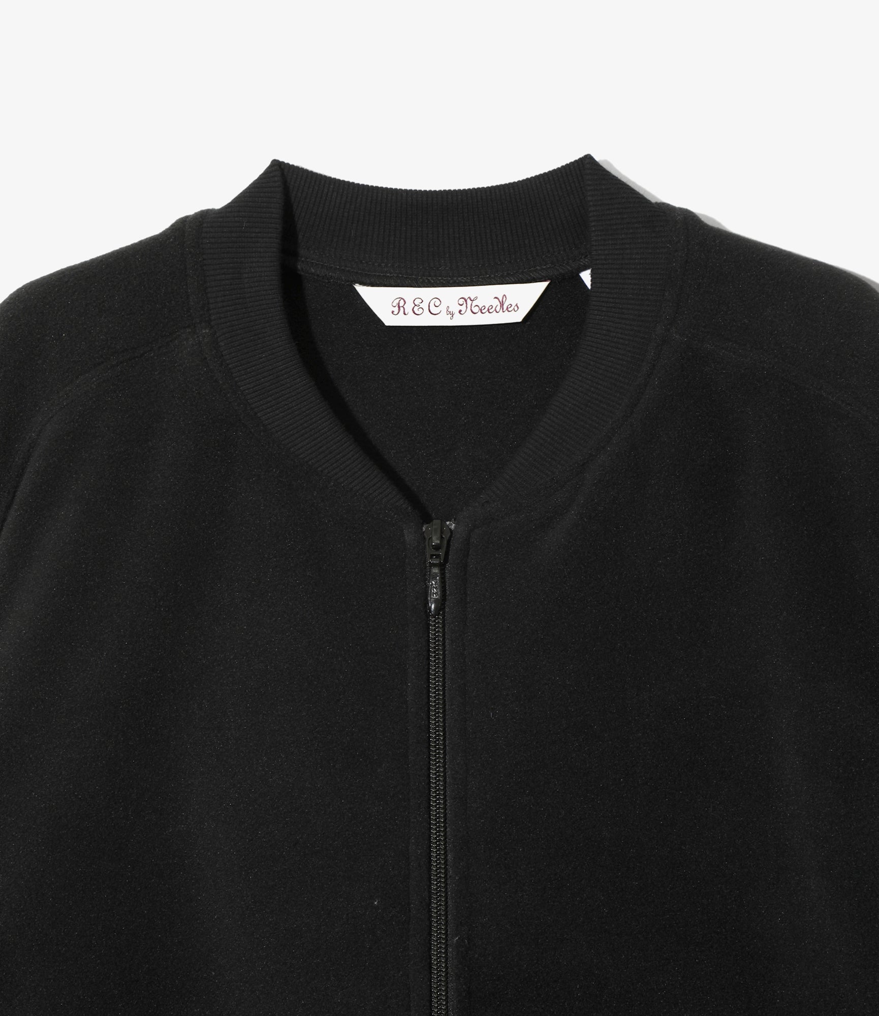 Between Jacket - Black - Poly Fleece
