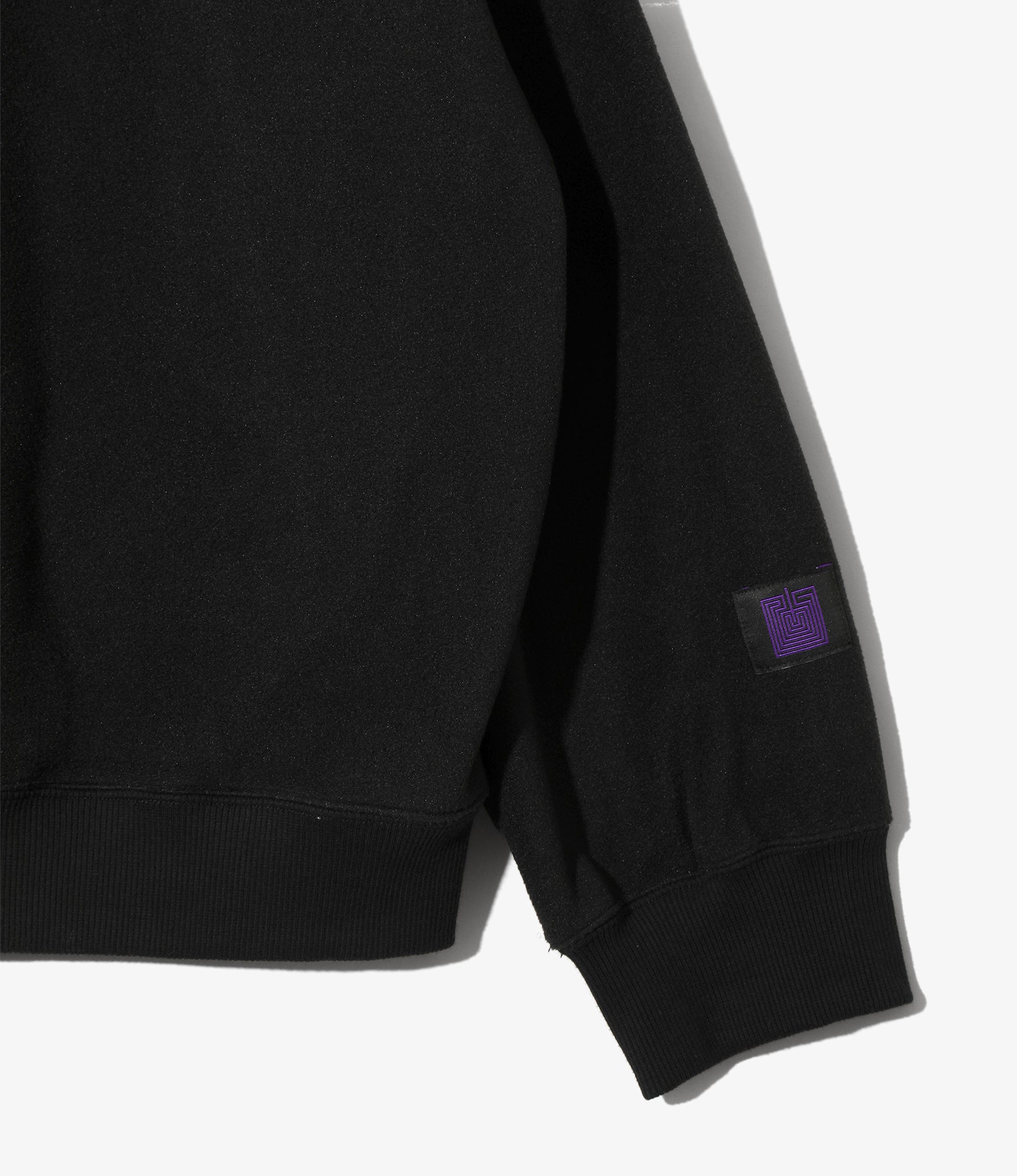 Between Jacket - Black - Poly Fleece