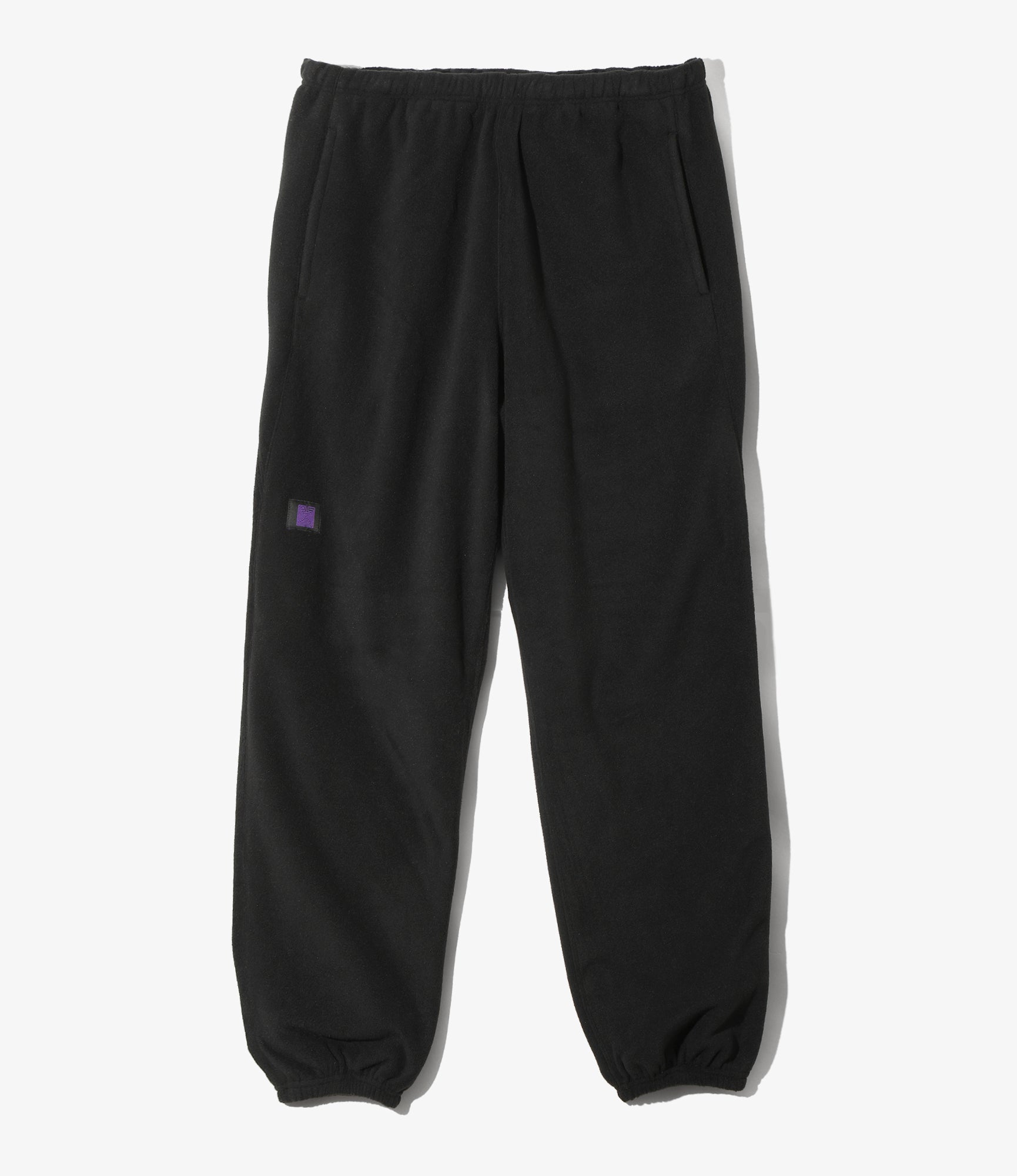 Between Pant - Black - Poly Fleece