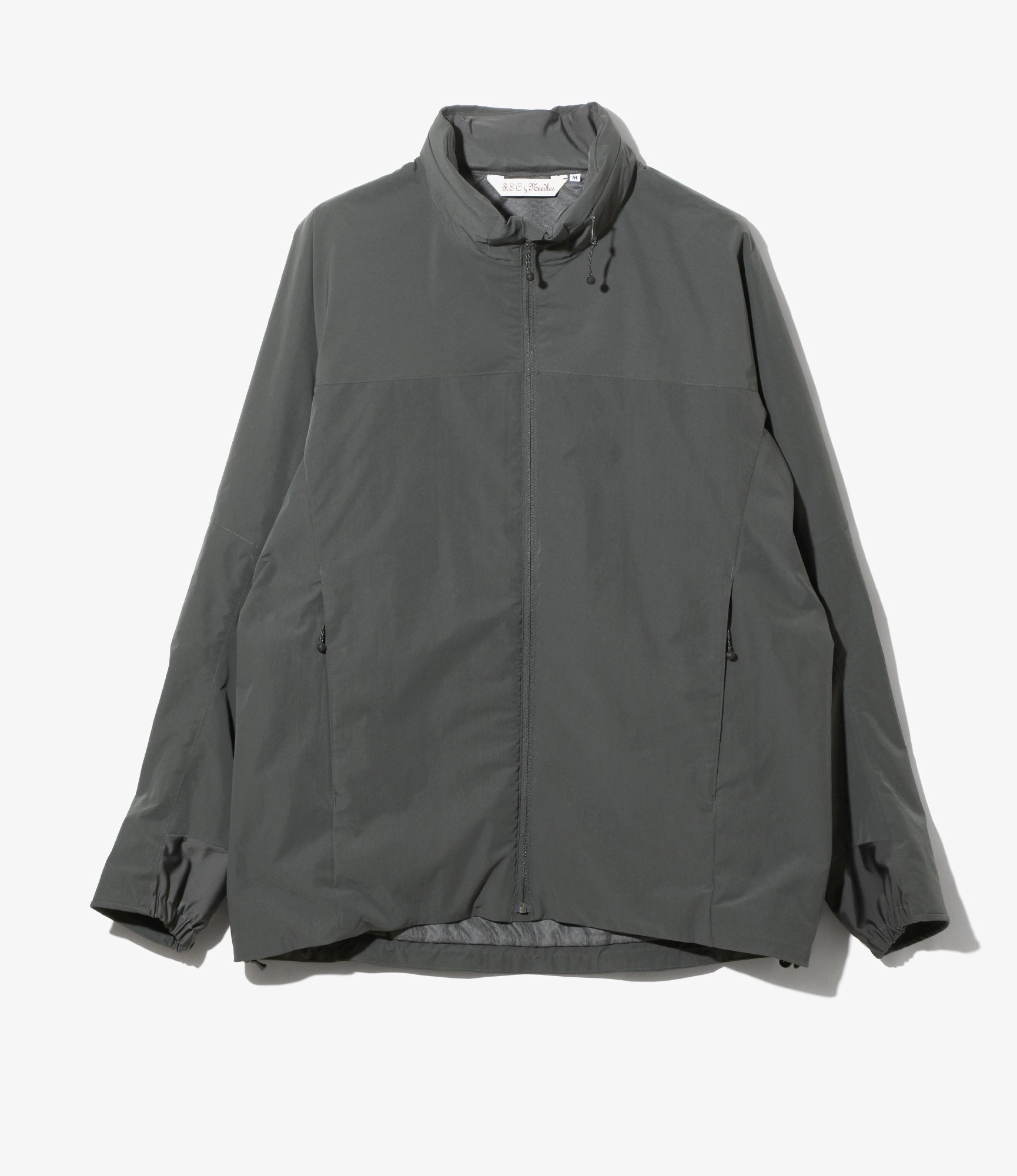 Wind Jacket - Charcoal - Poly Stretch Twill