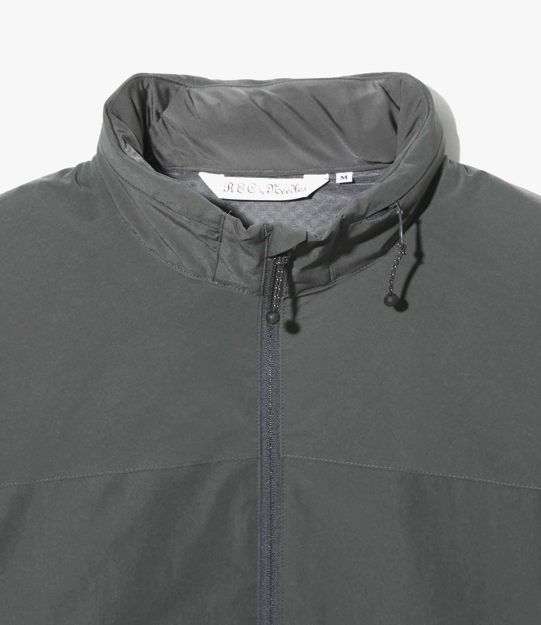 Wind Jacket - Charcoal - Poly Stretch Twill