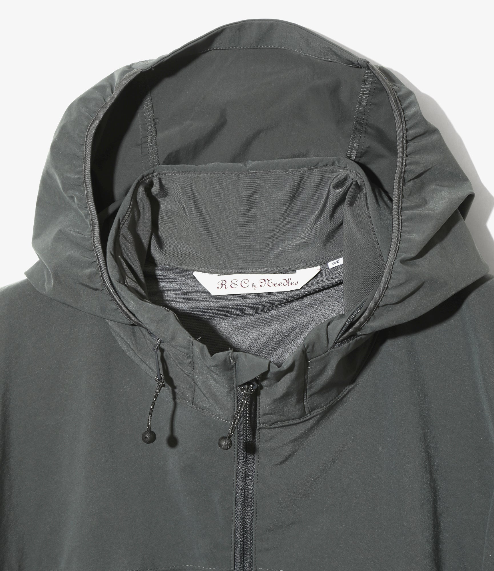 Wind Jacket - Charcoal - Poly Stretch Twill