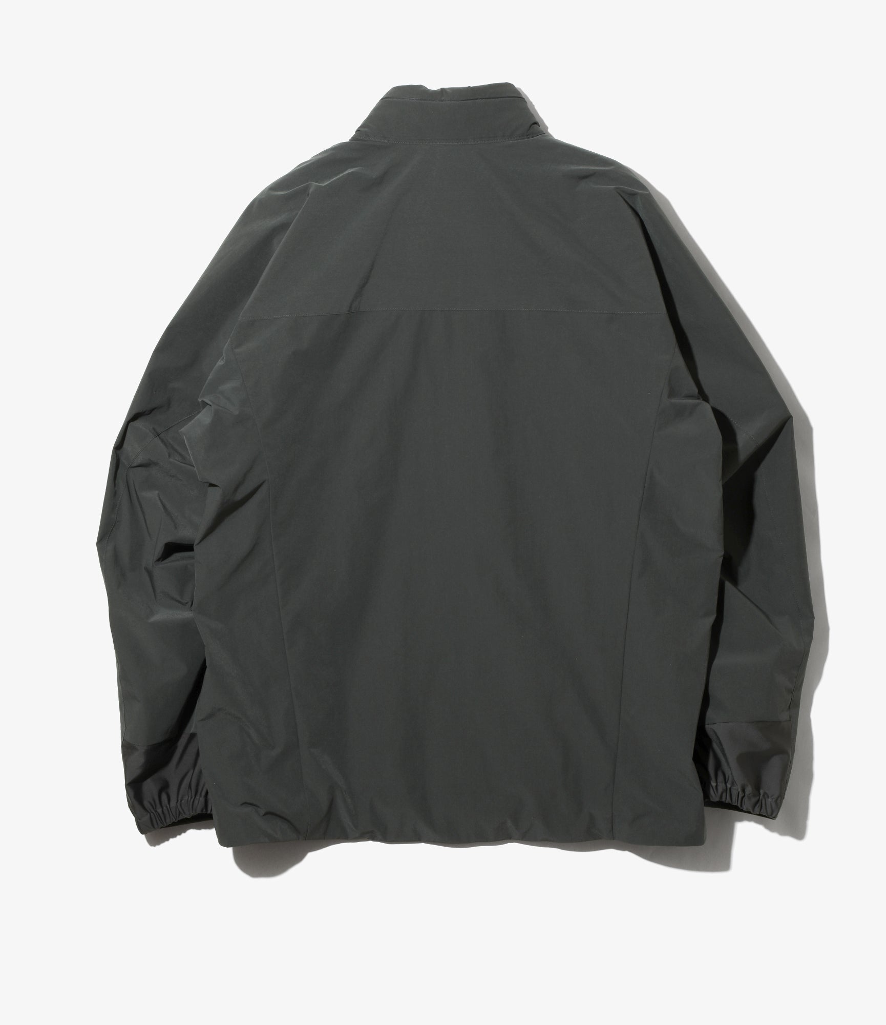 Wind Jacket - Charcoal - Poly Stretch Twill