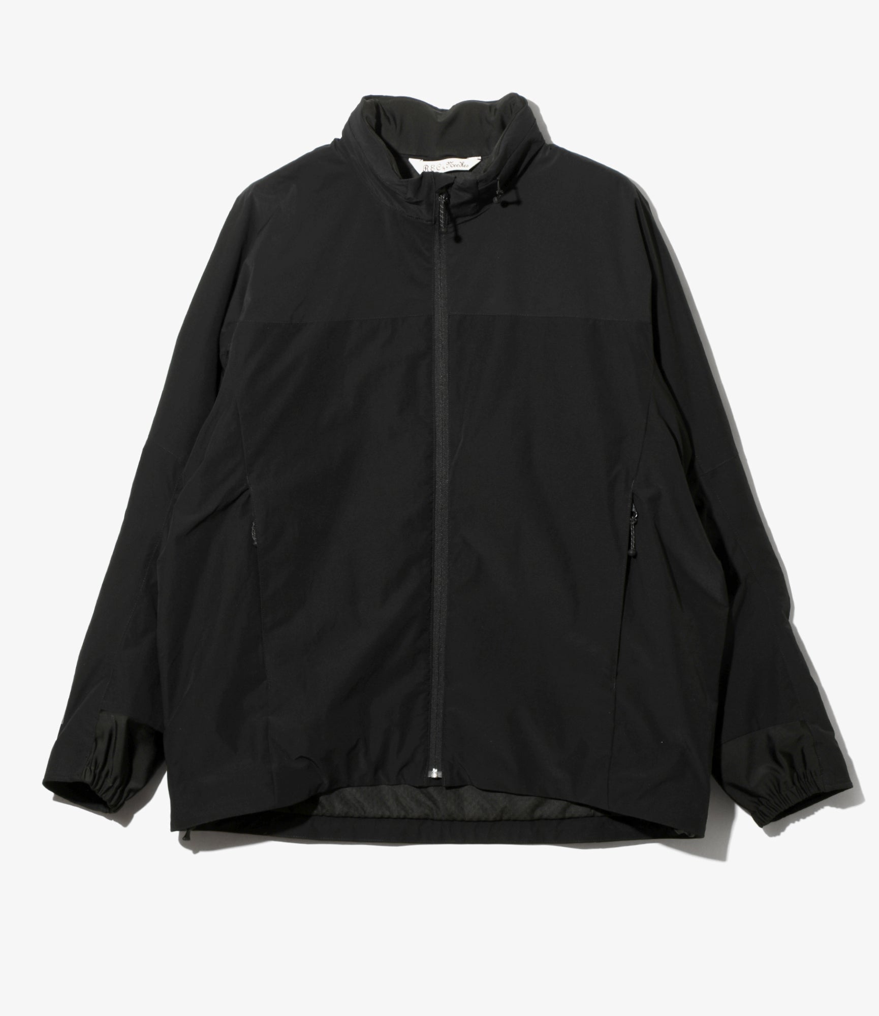 Wind Jacket - Black - Poly Stretch Twill