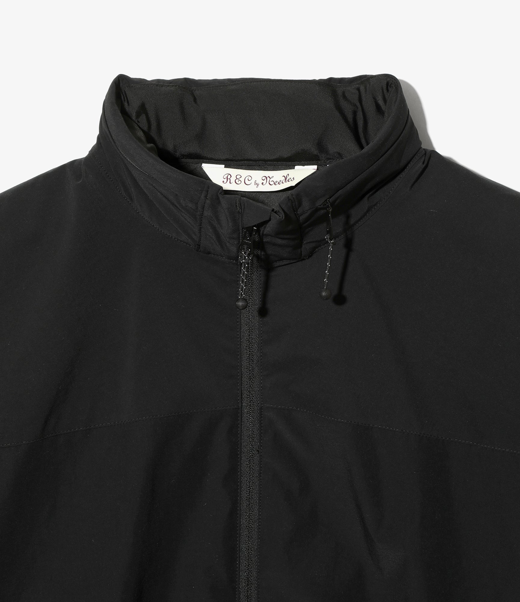 Wind Jacket - Black - Poly Stretch Twill