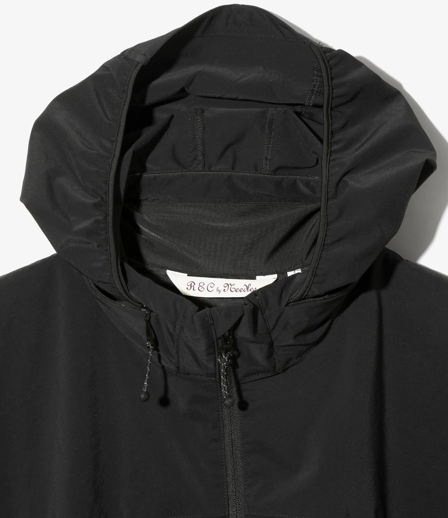 Wind Jacket - Black - Poly Stretch Twill