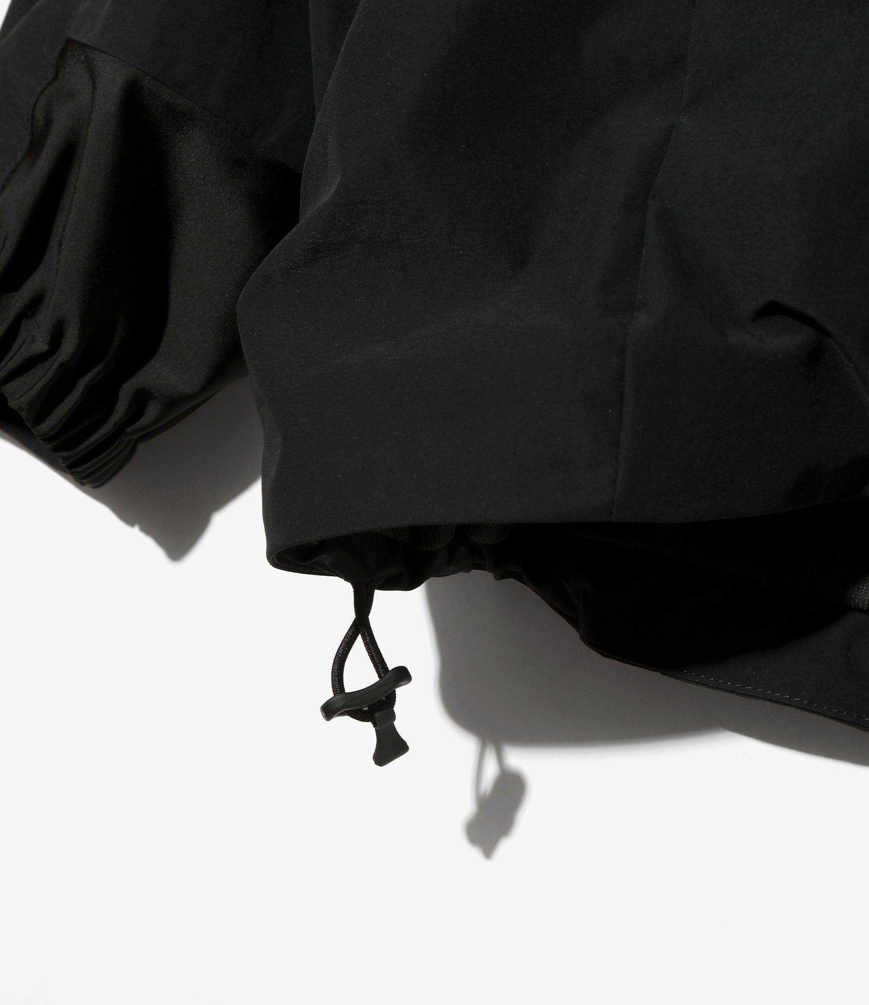 Wind Jacket - Black - Poly Stretch Twill