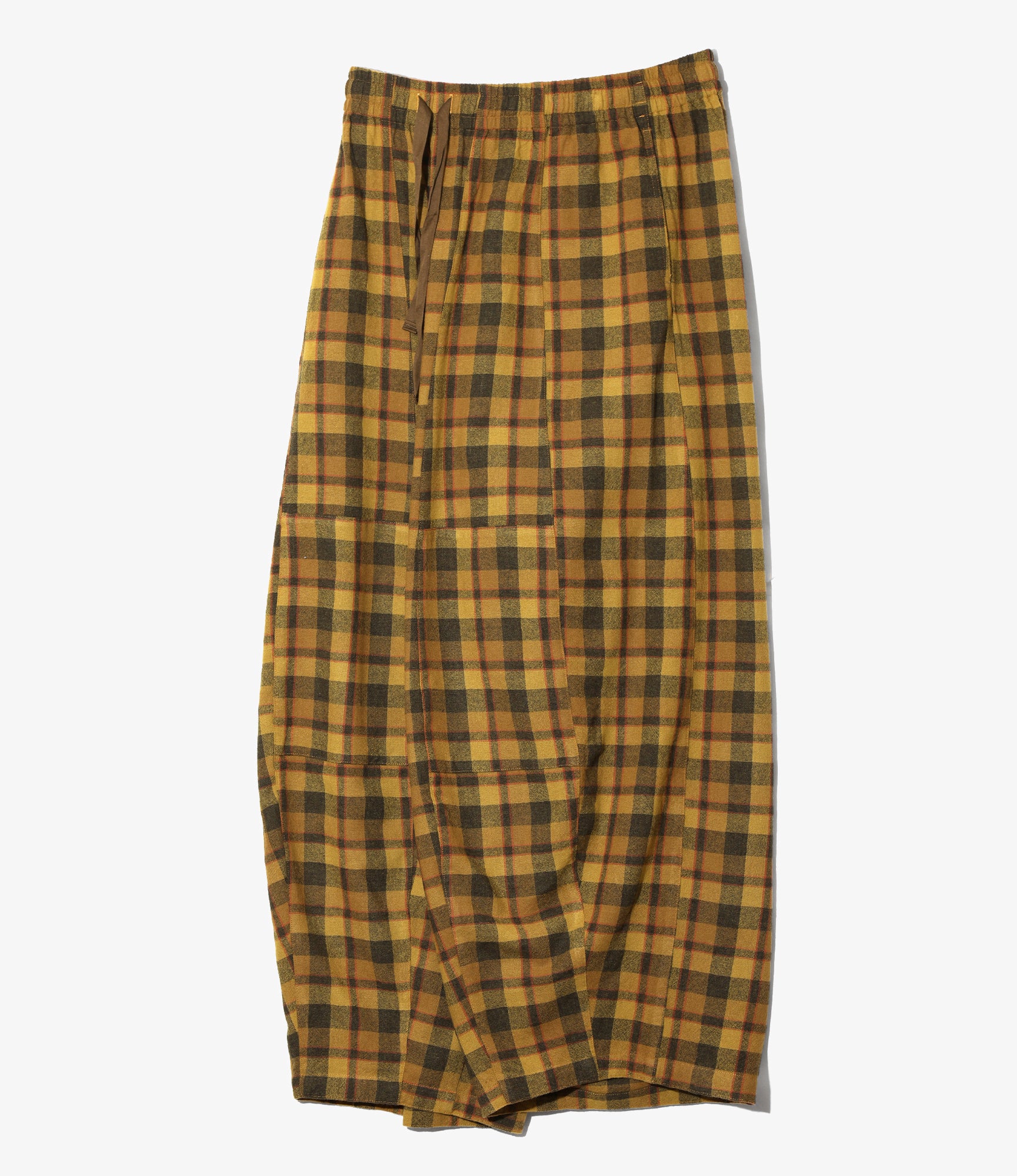 Needles x PENDLETON H.D. Pant - Yellow - Wool Plaid