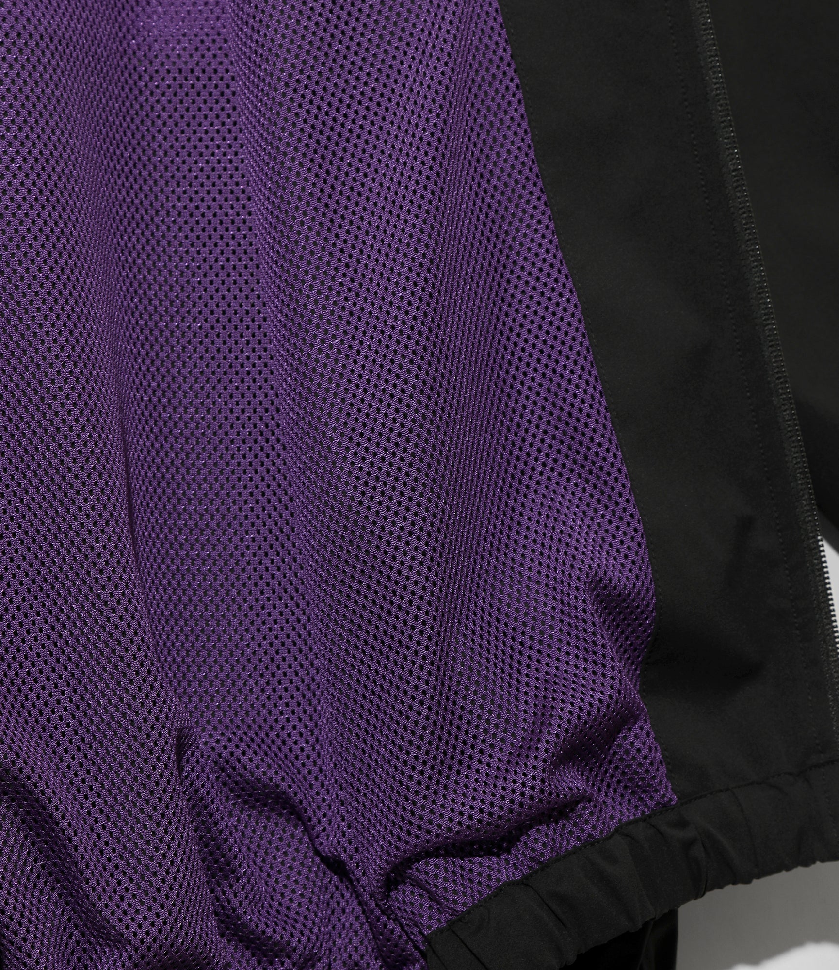 Needles x FILA Star Cut Over Sized Windbreaker - Black/White/Green
