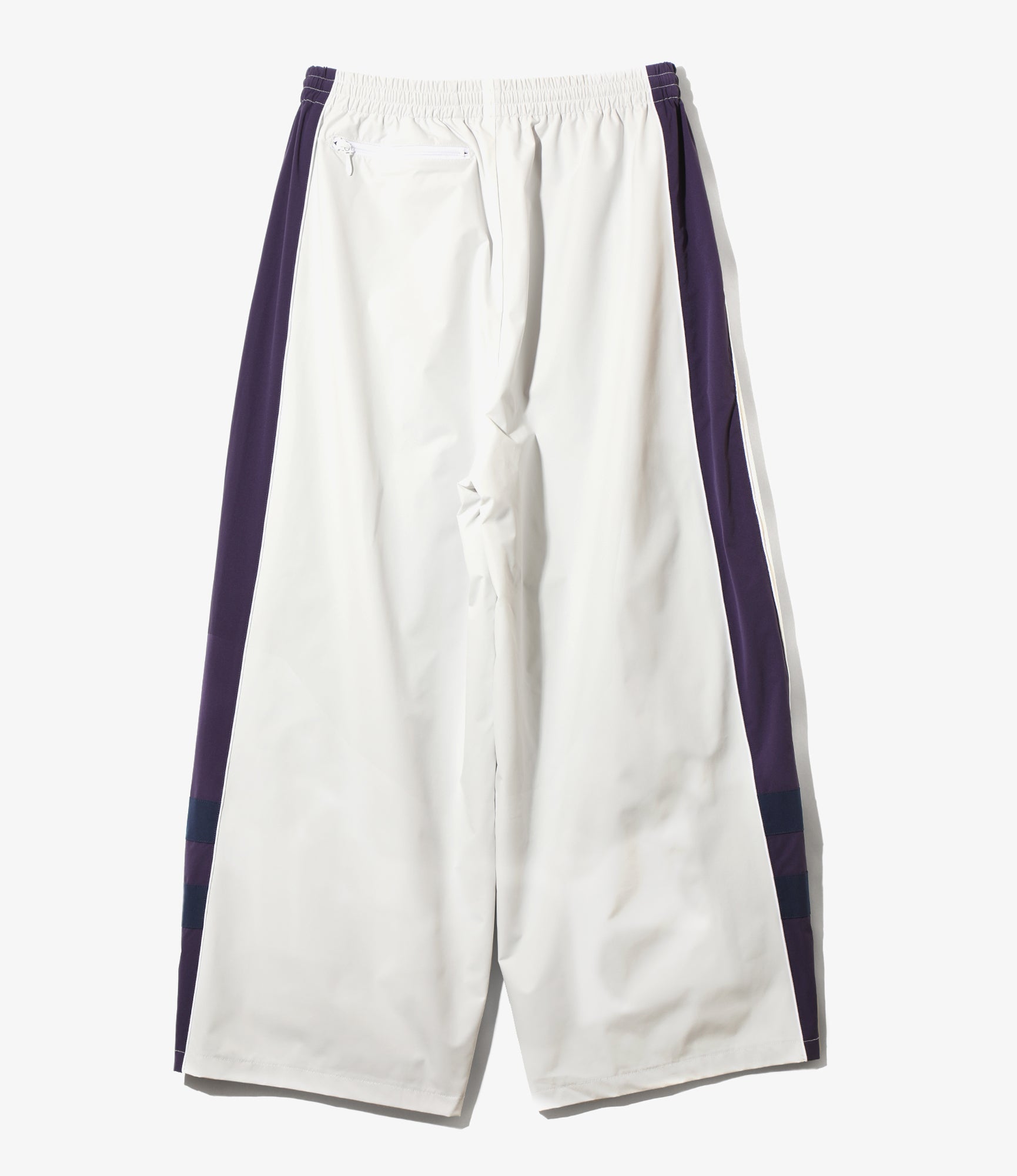 Needles x FILA H.D. Wind Pant - White/Navy/Purple