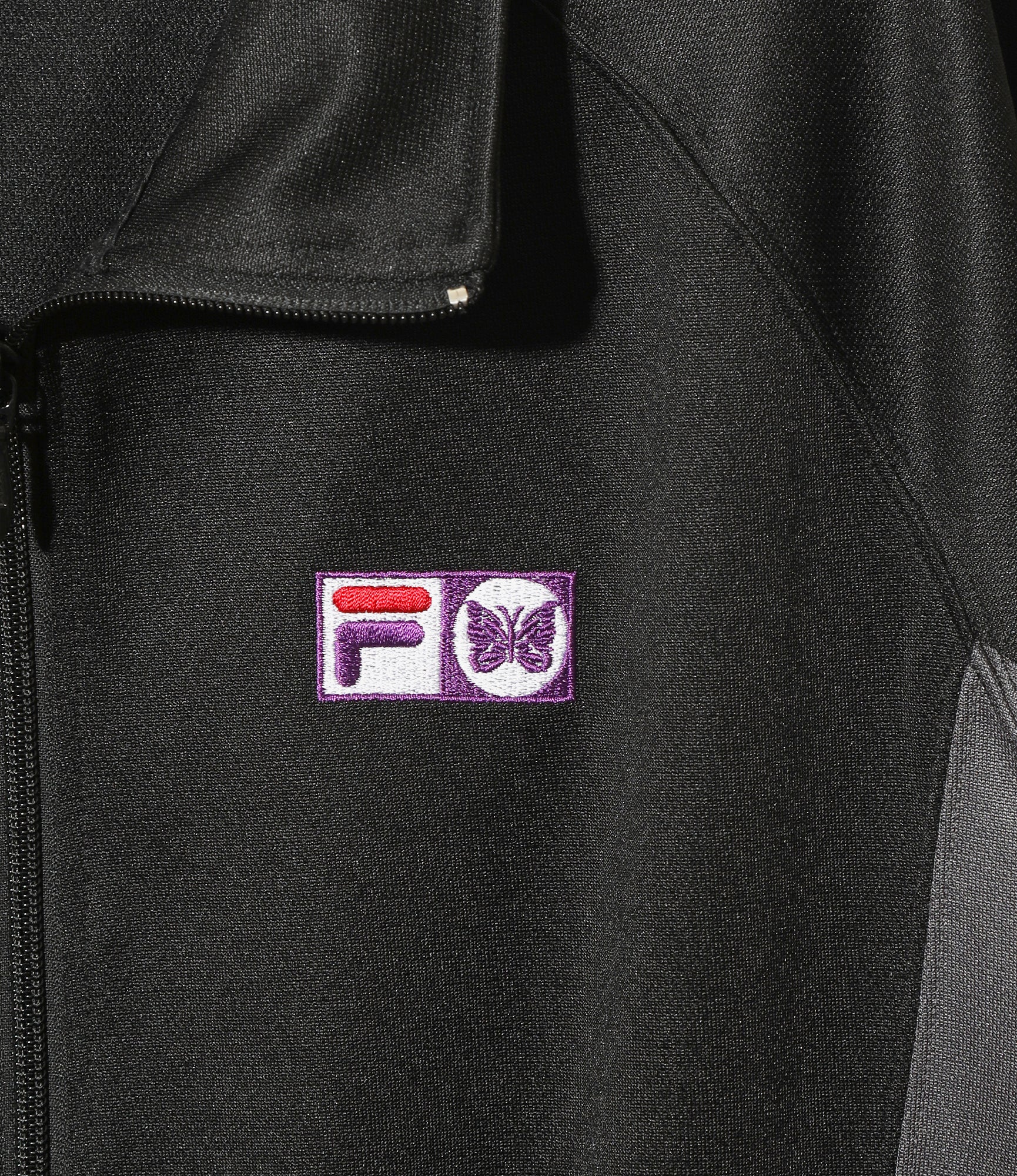 Needles x FILA Ventisei Track Jacket - Black