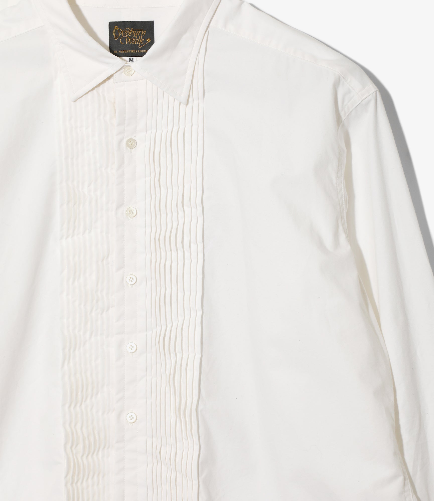 Tuxedo Shirt - Off White - Cotton Typewriter