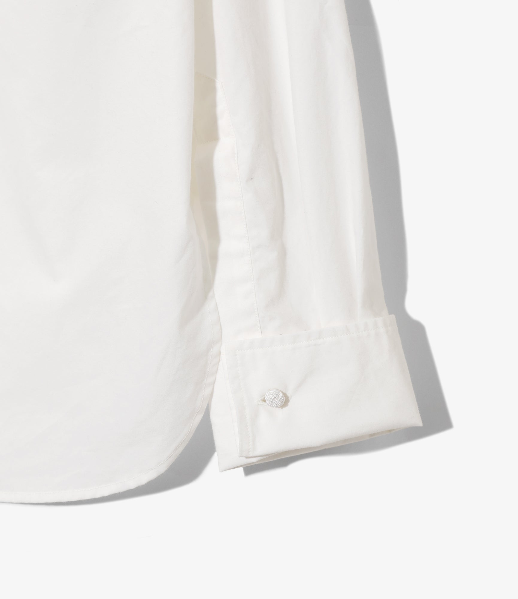 Tuxedo Shirt - Off White - Cotton Typewriter
