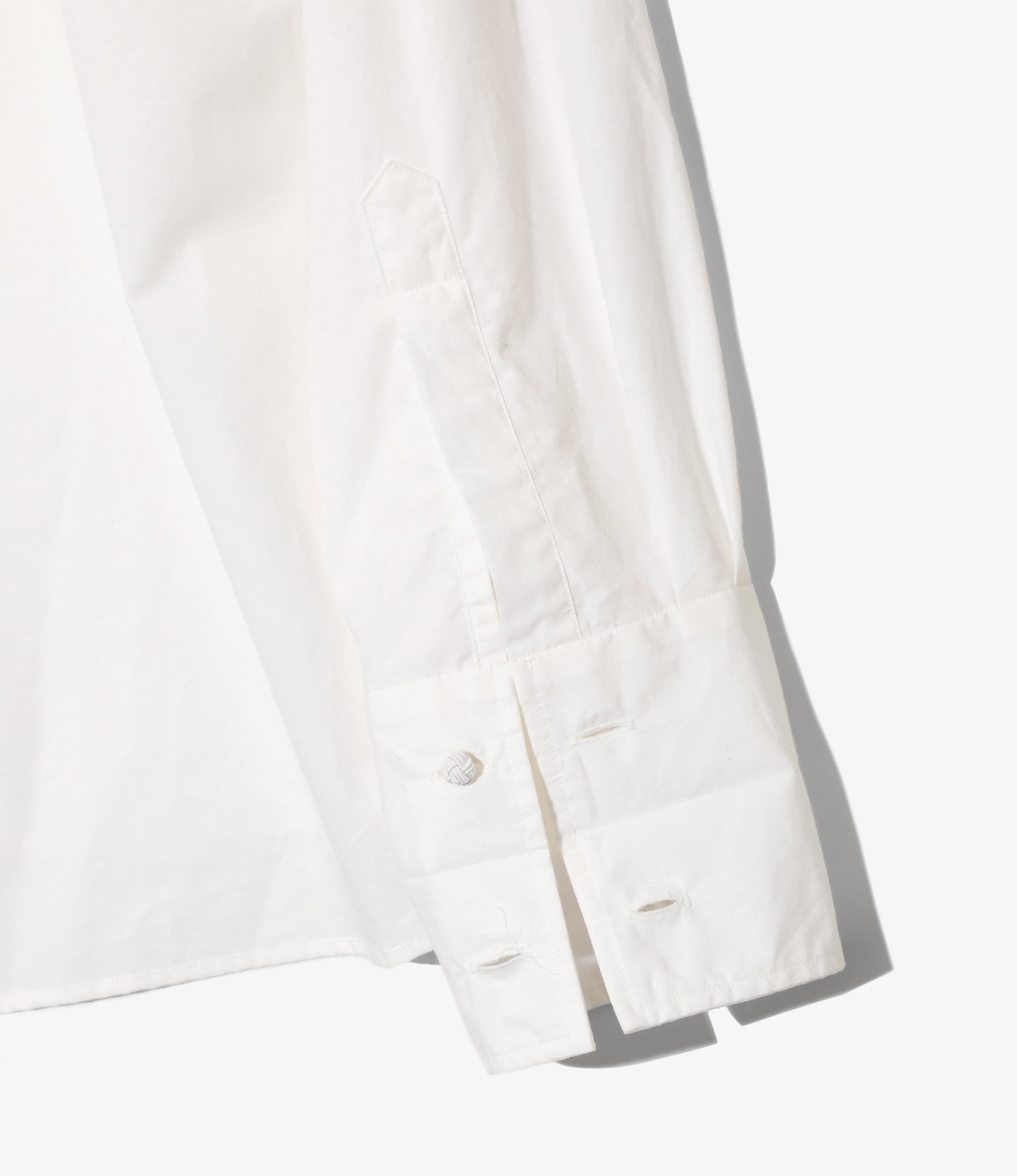 Tuxedo Shirt - Off White - Cotton Typewriter