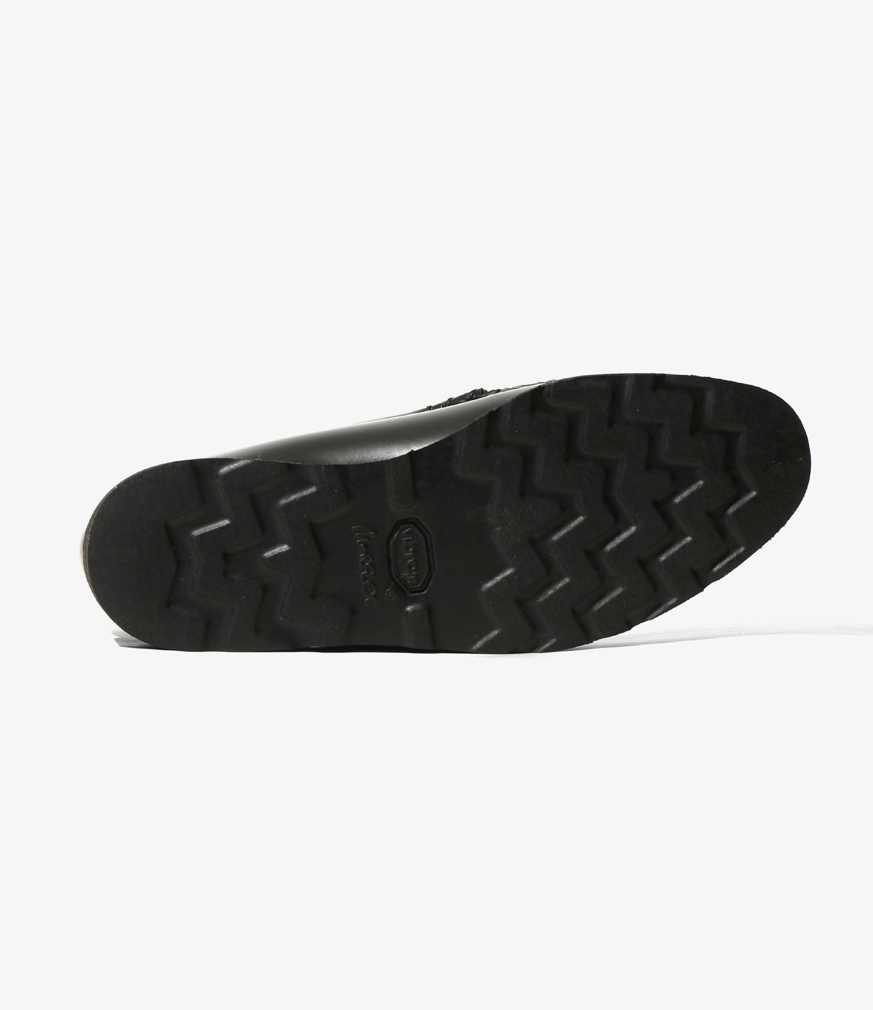 Woburn Walk x G.H. Bass - Cobra Wedge Venetian Pin - Black Leather