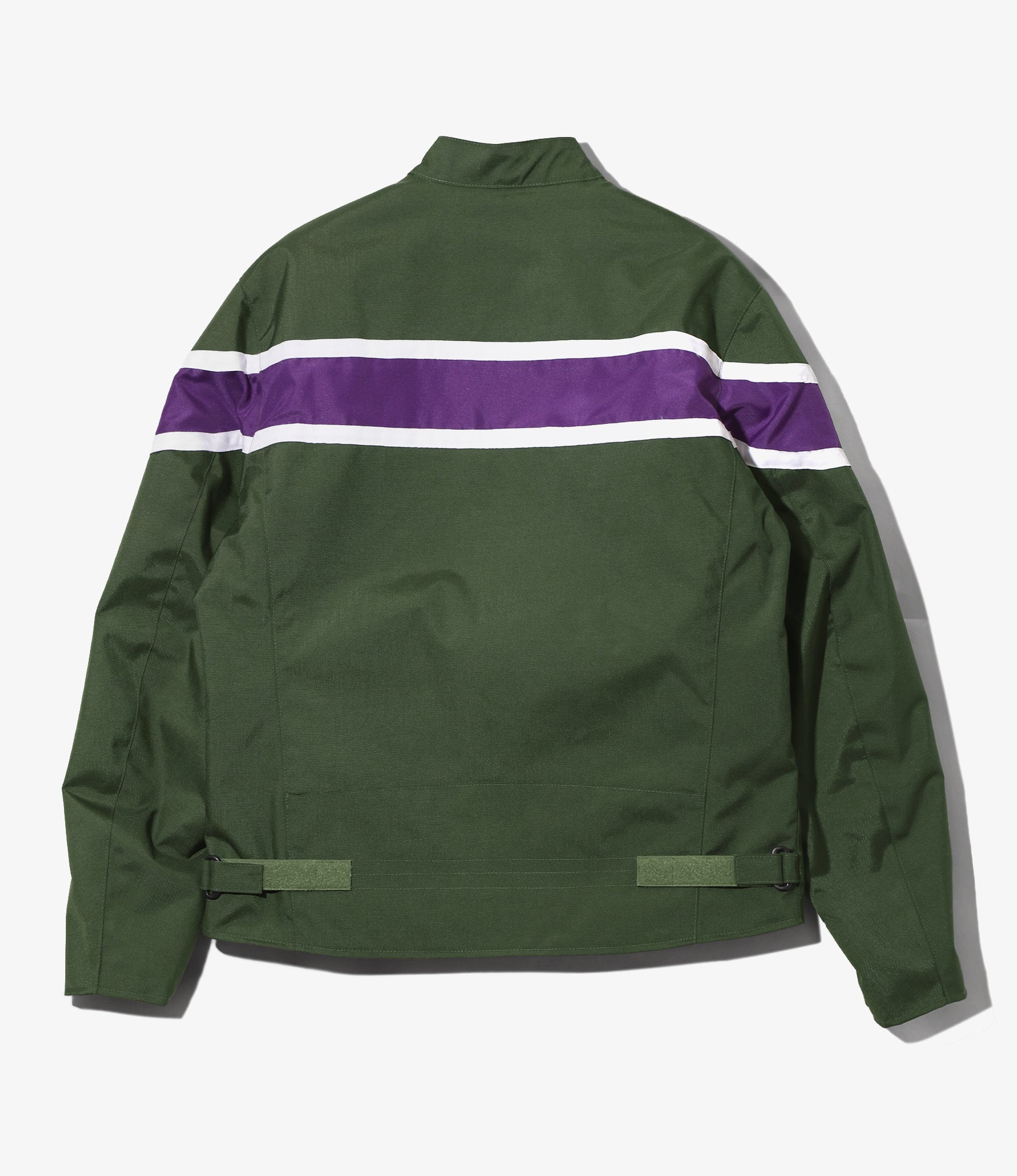 Motorcycle Jacket - Green - Cordura Nylon