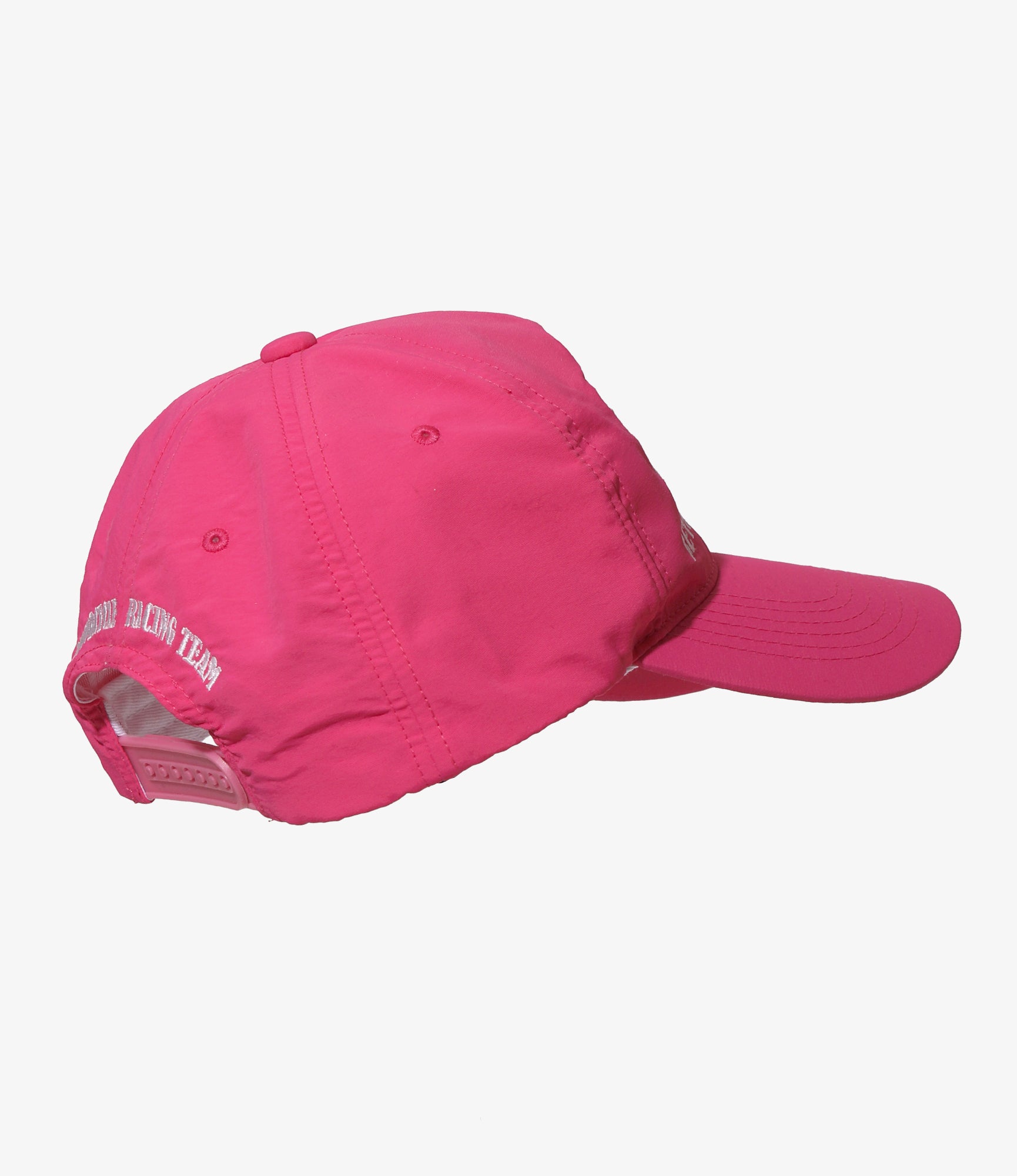 Racing Cap - Shocking Pink - Poly Taffeta