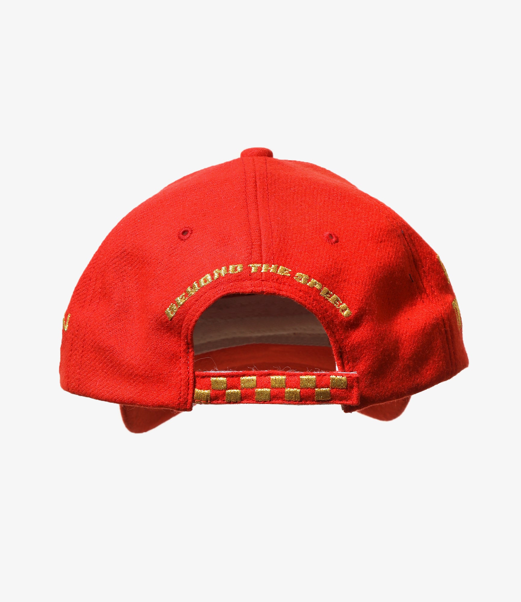 Apolo Cap - Red - Wool Melton