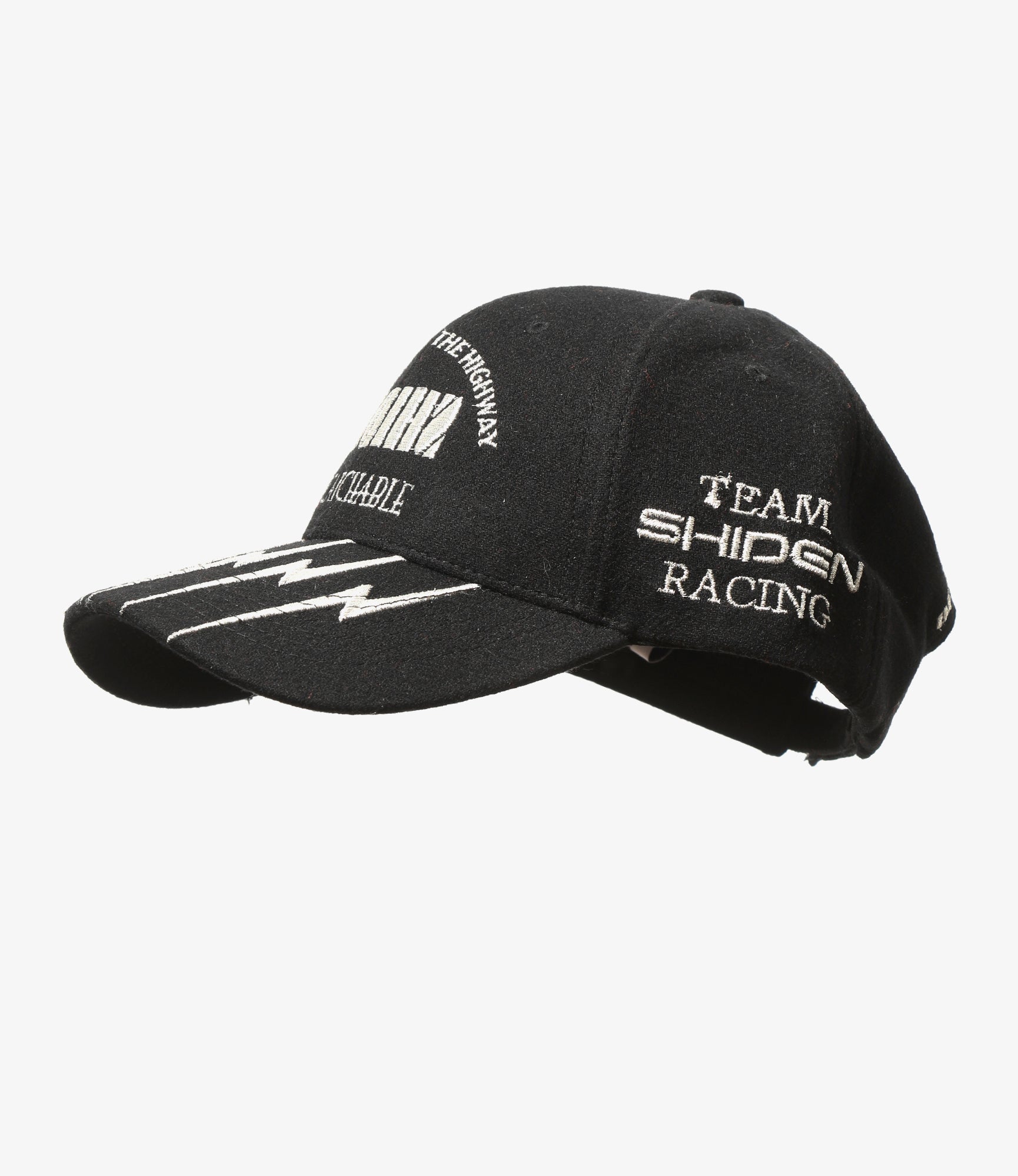 Apolo Cap - Black - Wool Melton