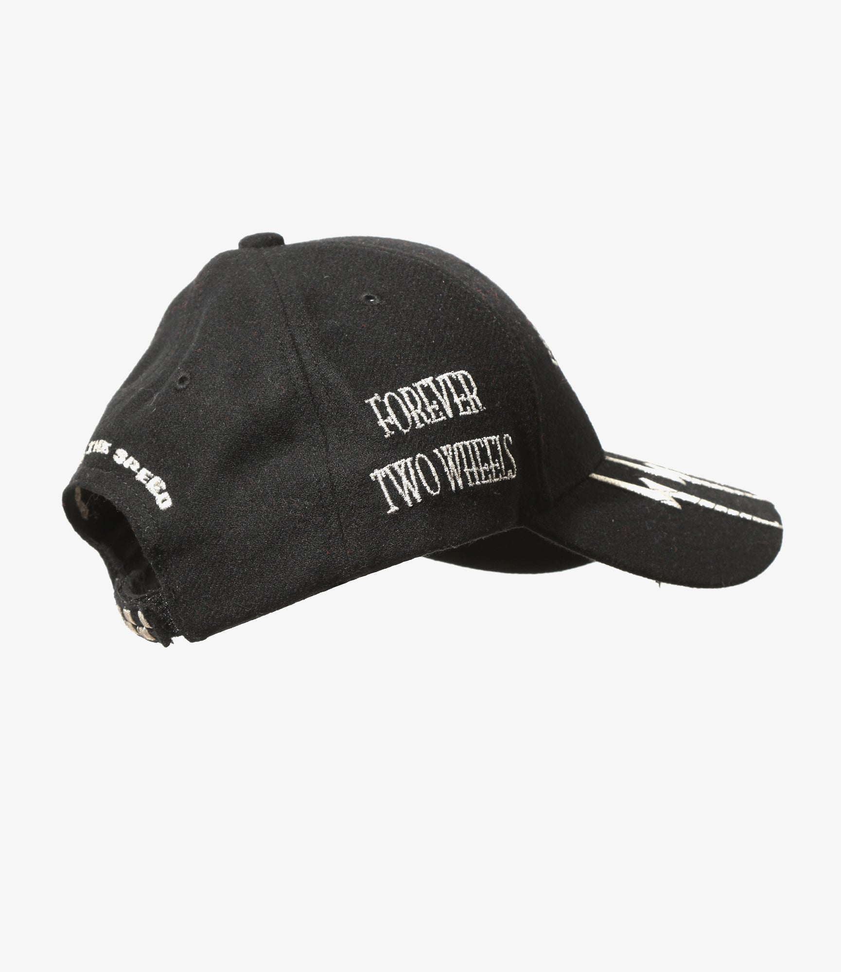 Apolo Cap - Black - Wool Melton