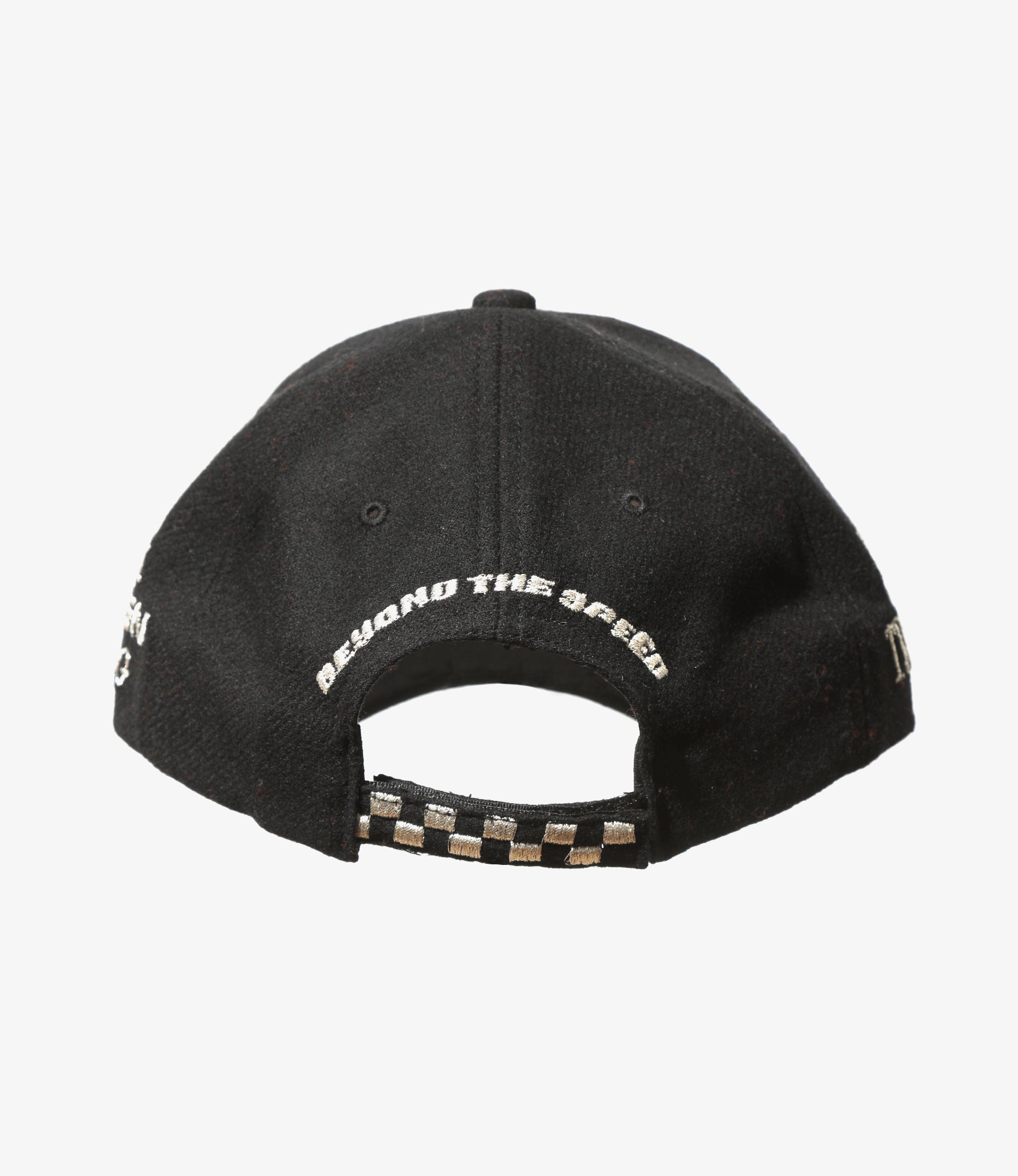 Apolo Cap - Black - Wool Melton
