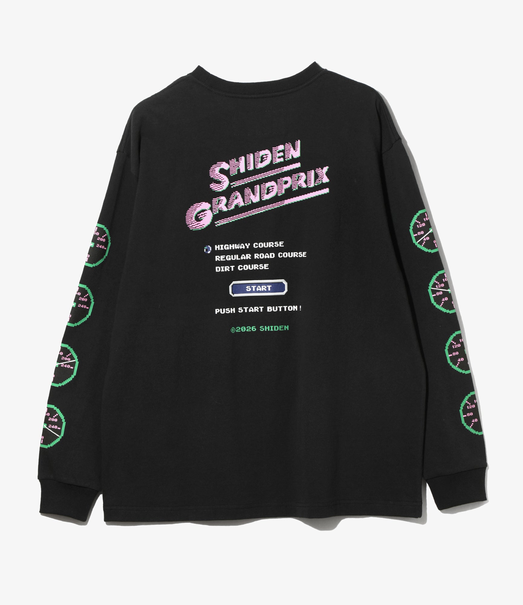 L/S Tee - Black - Family Computer