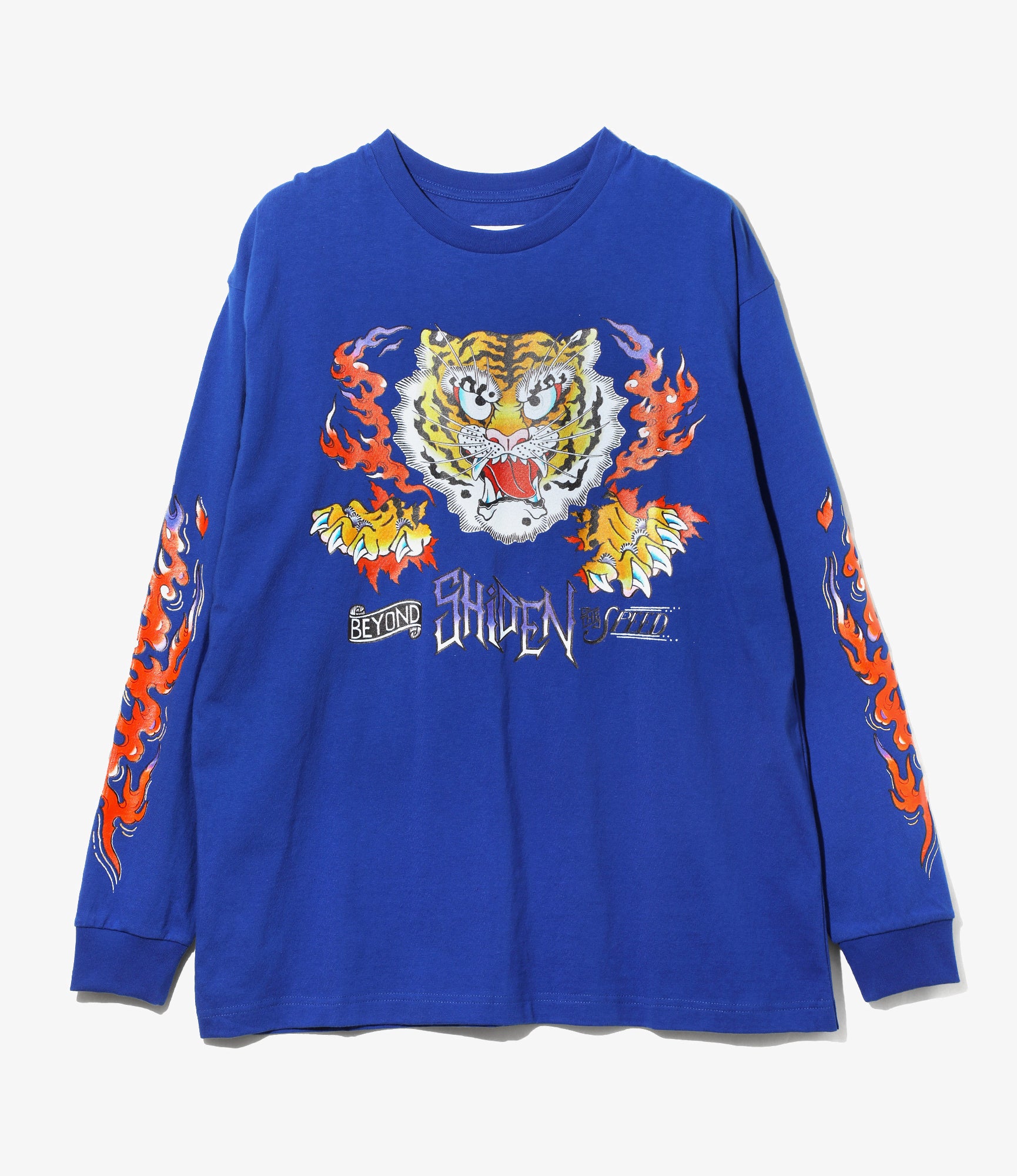 L/S Tee - Royal - Tiger