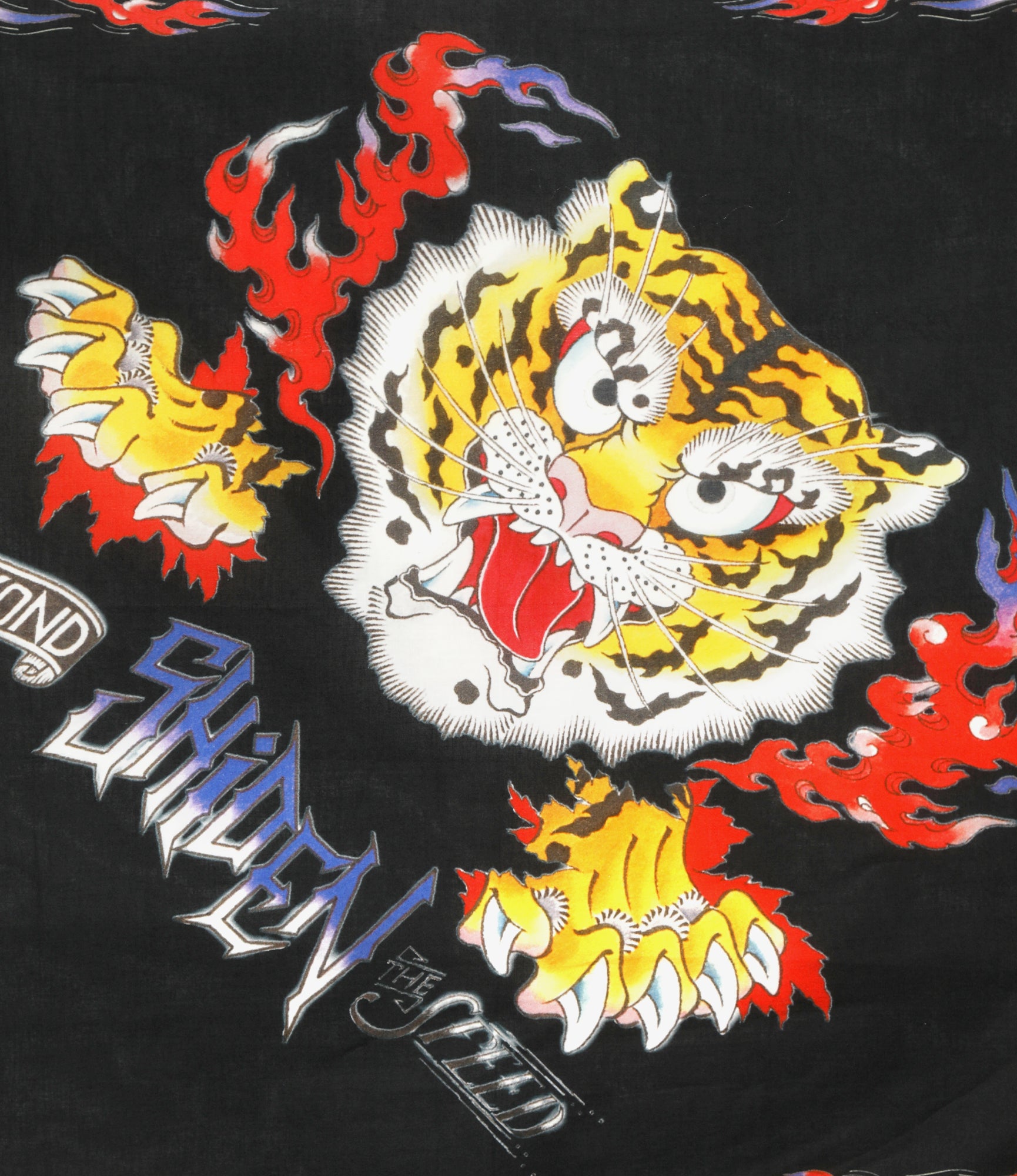Bandana - Black - Tiger